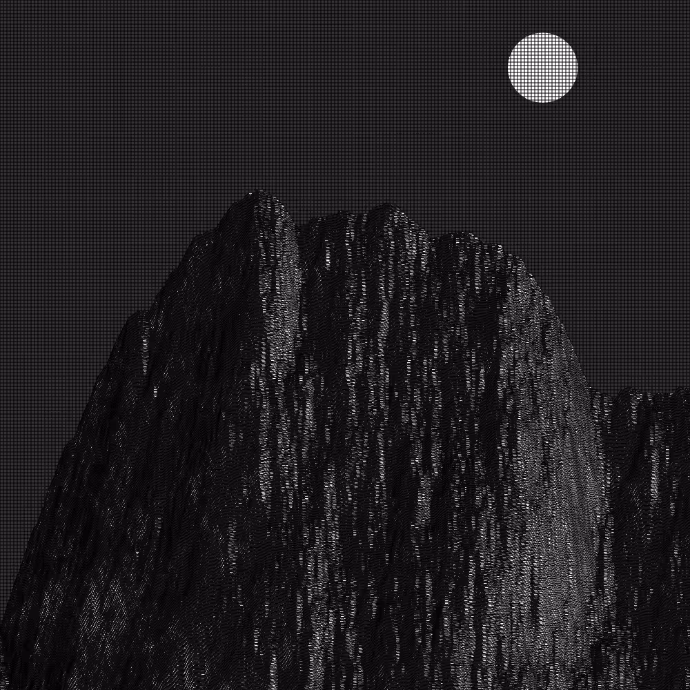 Classic generative landscape #36