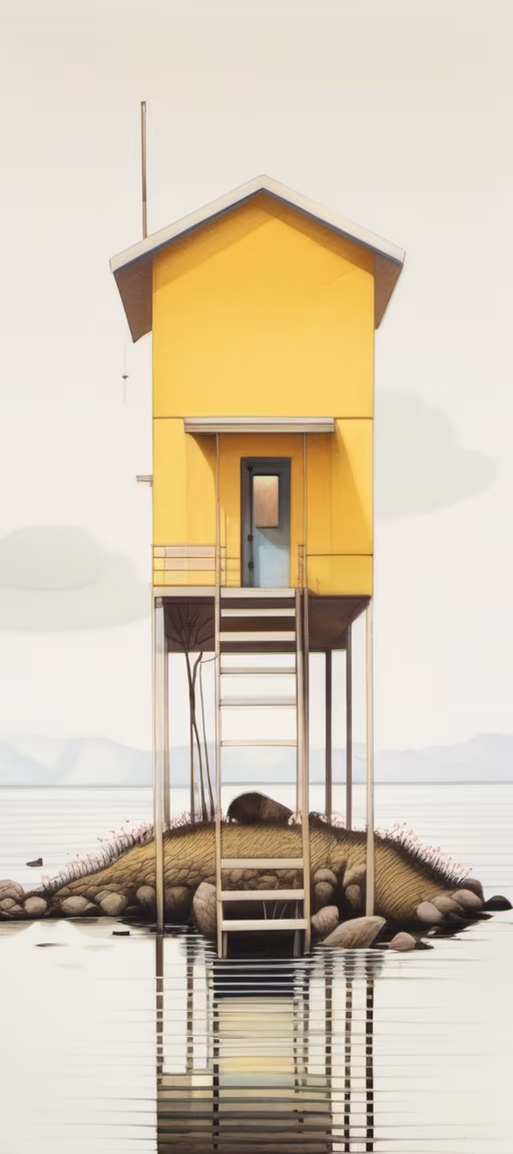 Tall Houses + Trees #15