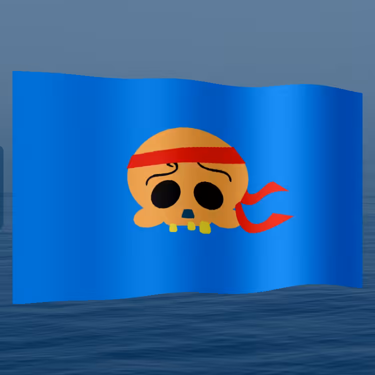 Jolly Roger Flag #223
