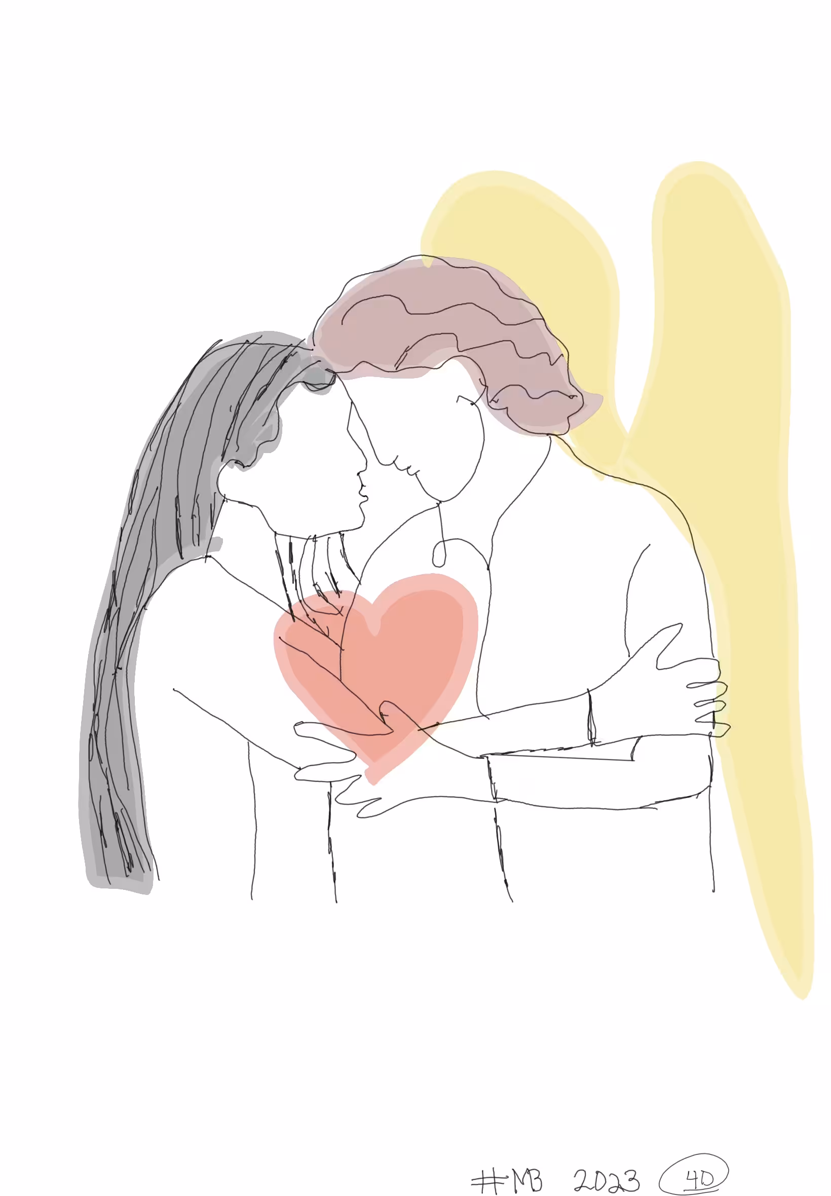Missing you with color