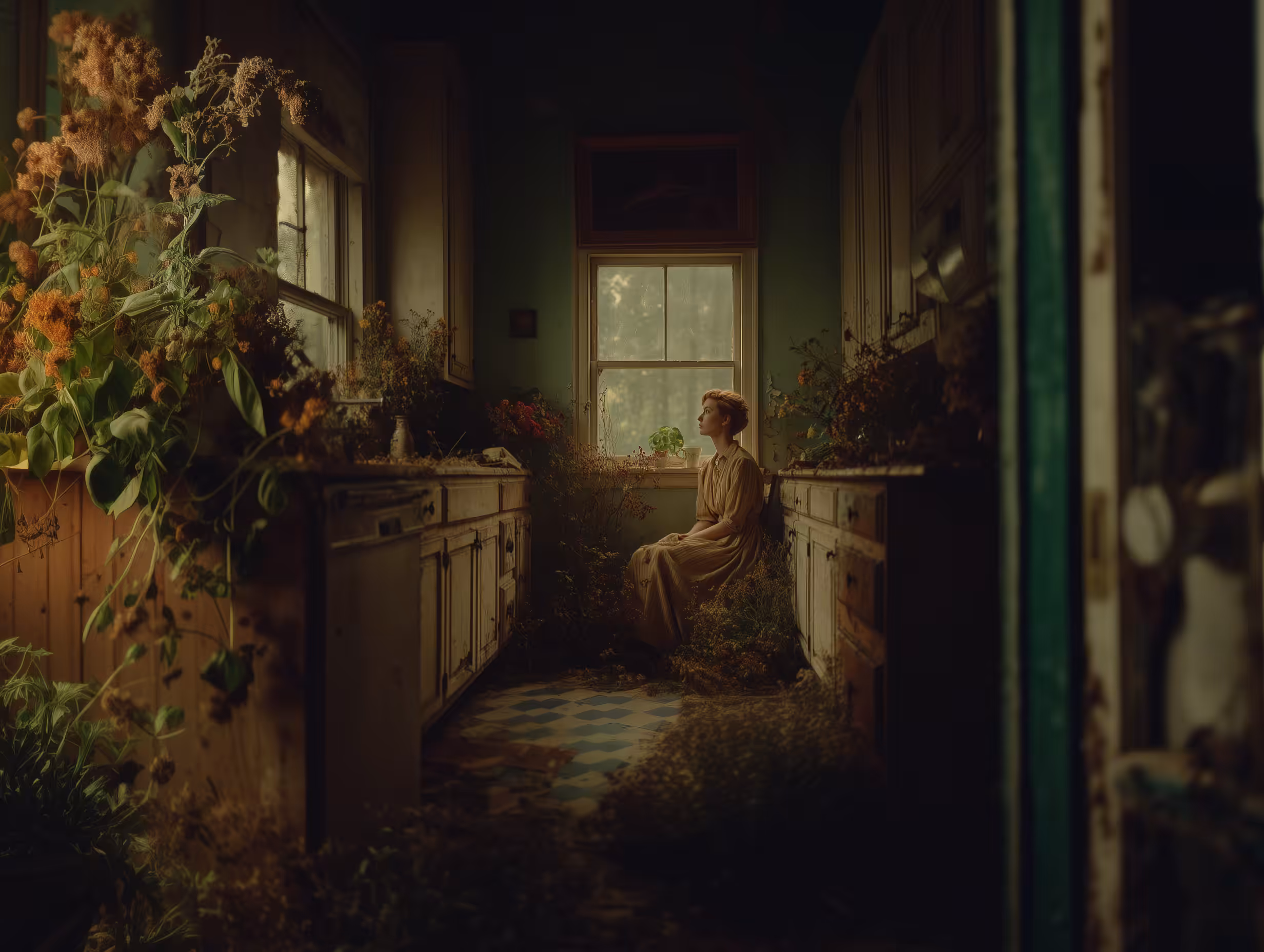 Facing the Window