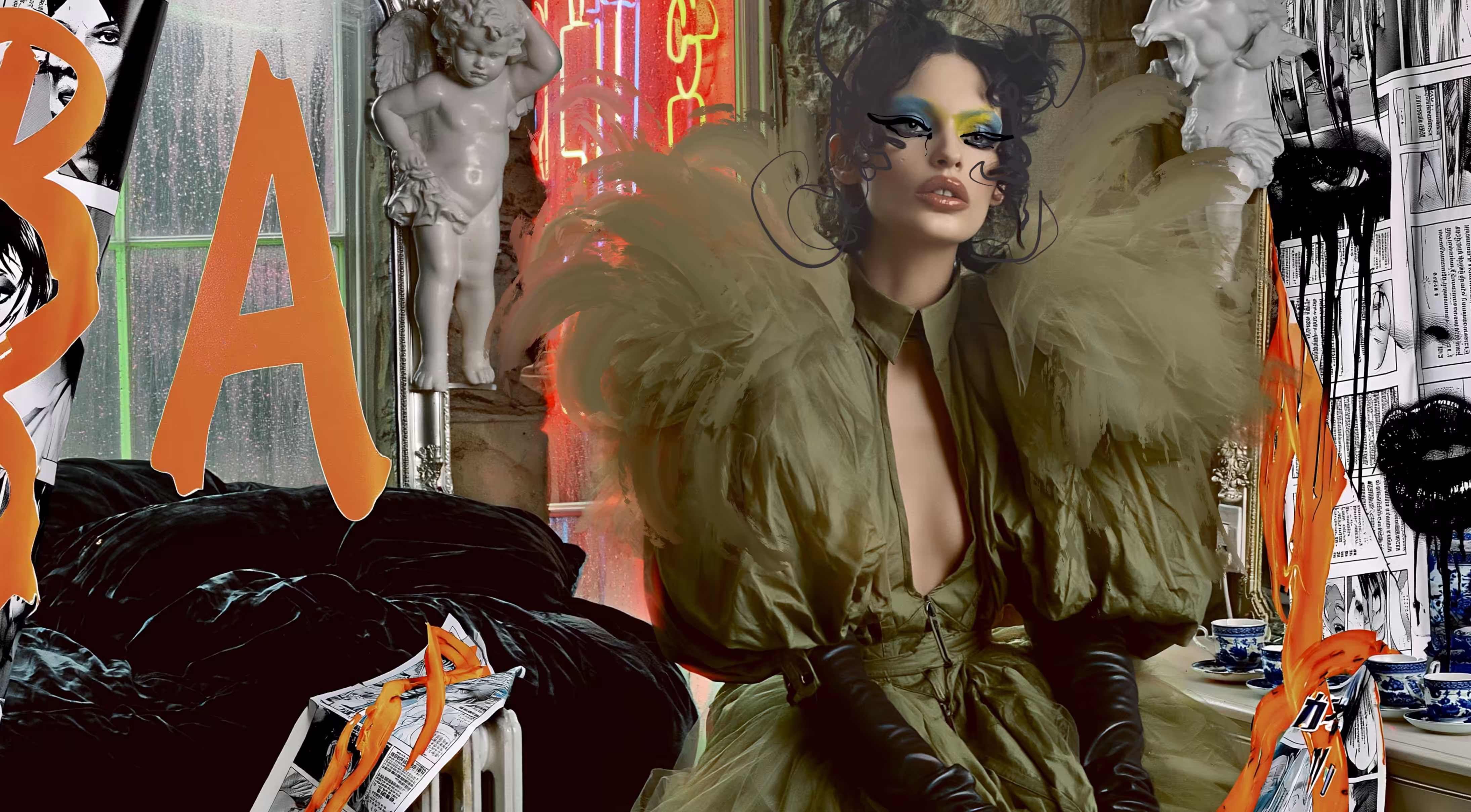 THE MANGA MACHINE - PORCELAIN ANDROIDS: Green Goddess