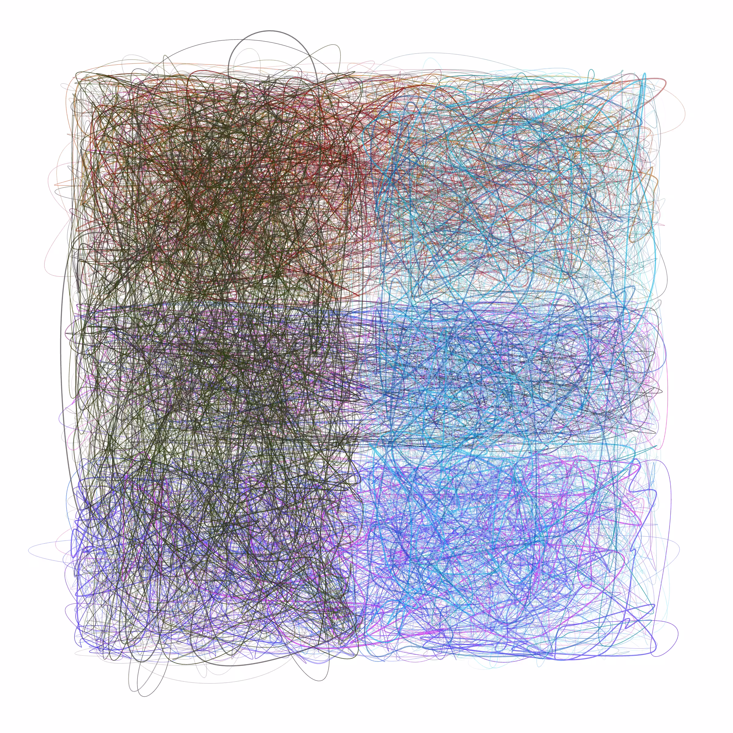 Scribbled Boundaries #764