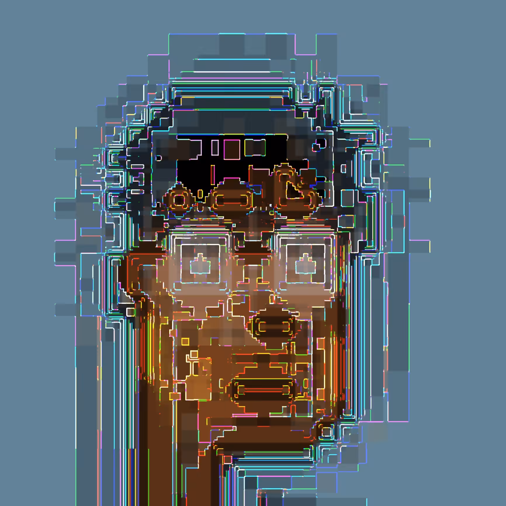 Pixel Neon Punk #044
