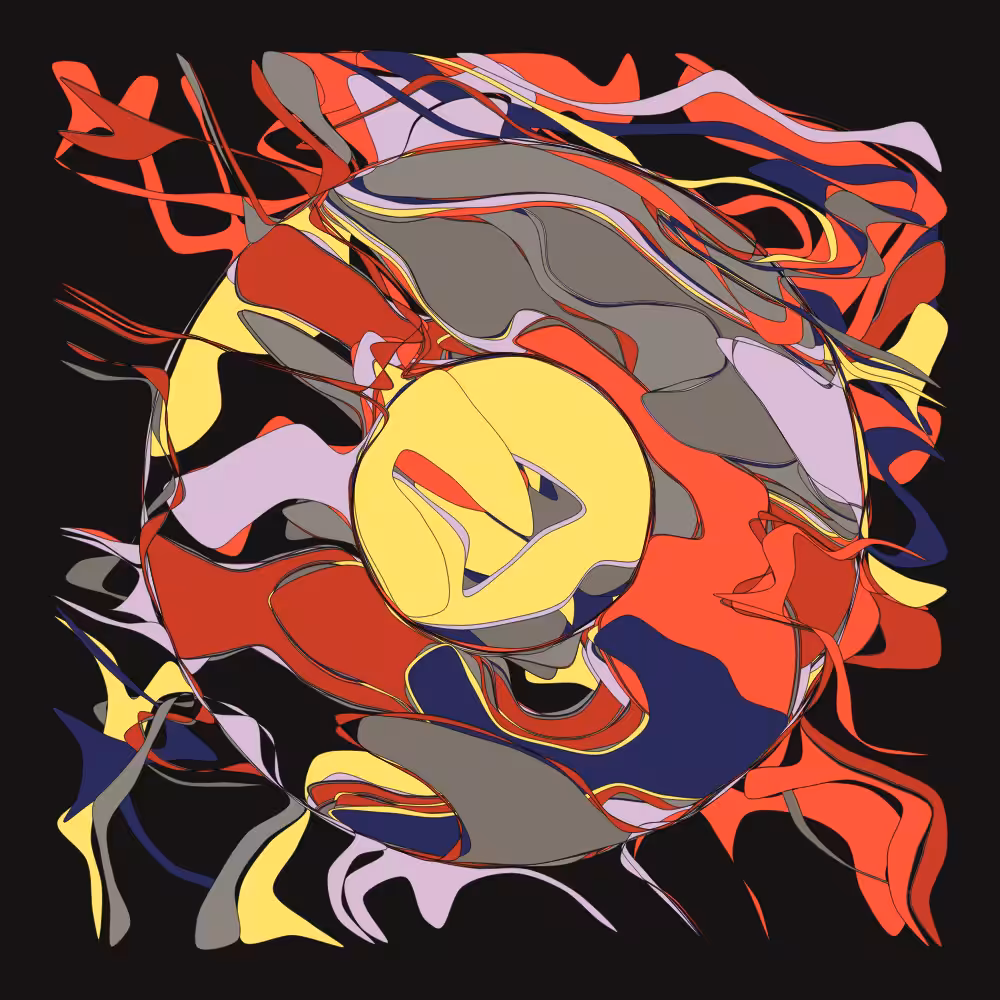 Geometric colorful shapes 3 #102