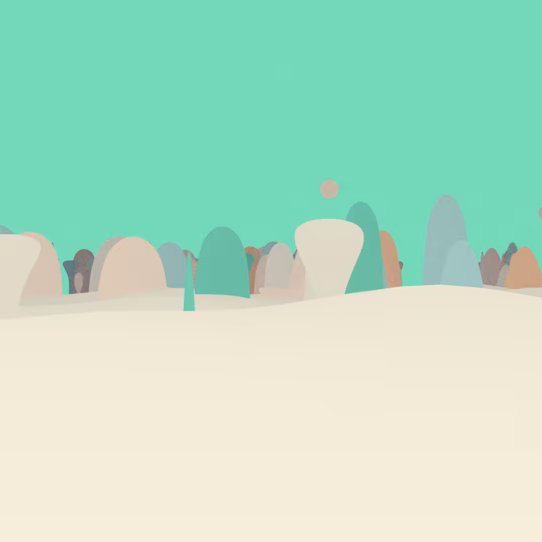 Abstract Environment - Planet Postcard  #4