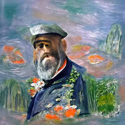 Portrait of Claude Monet