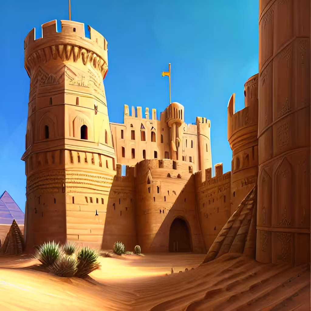 Pharaoh's castle