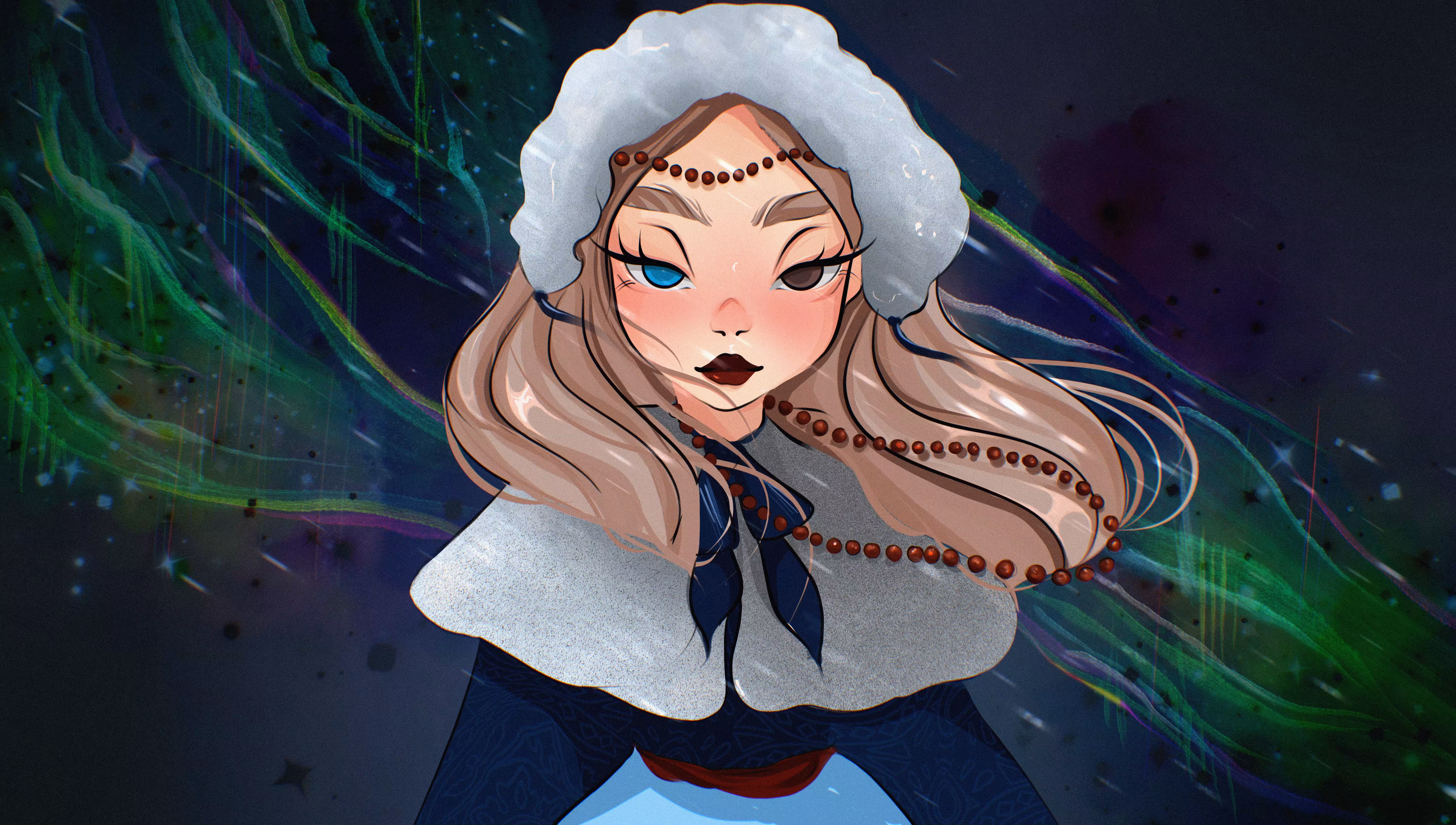 Snegurochka x Northern Lights Glow
