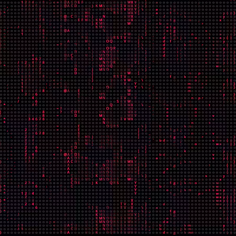Ascii Noise #33