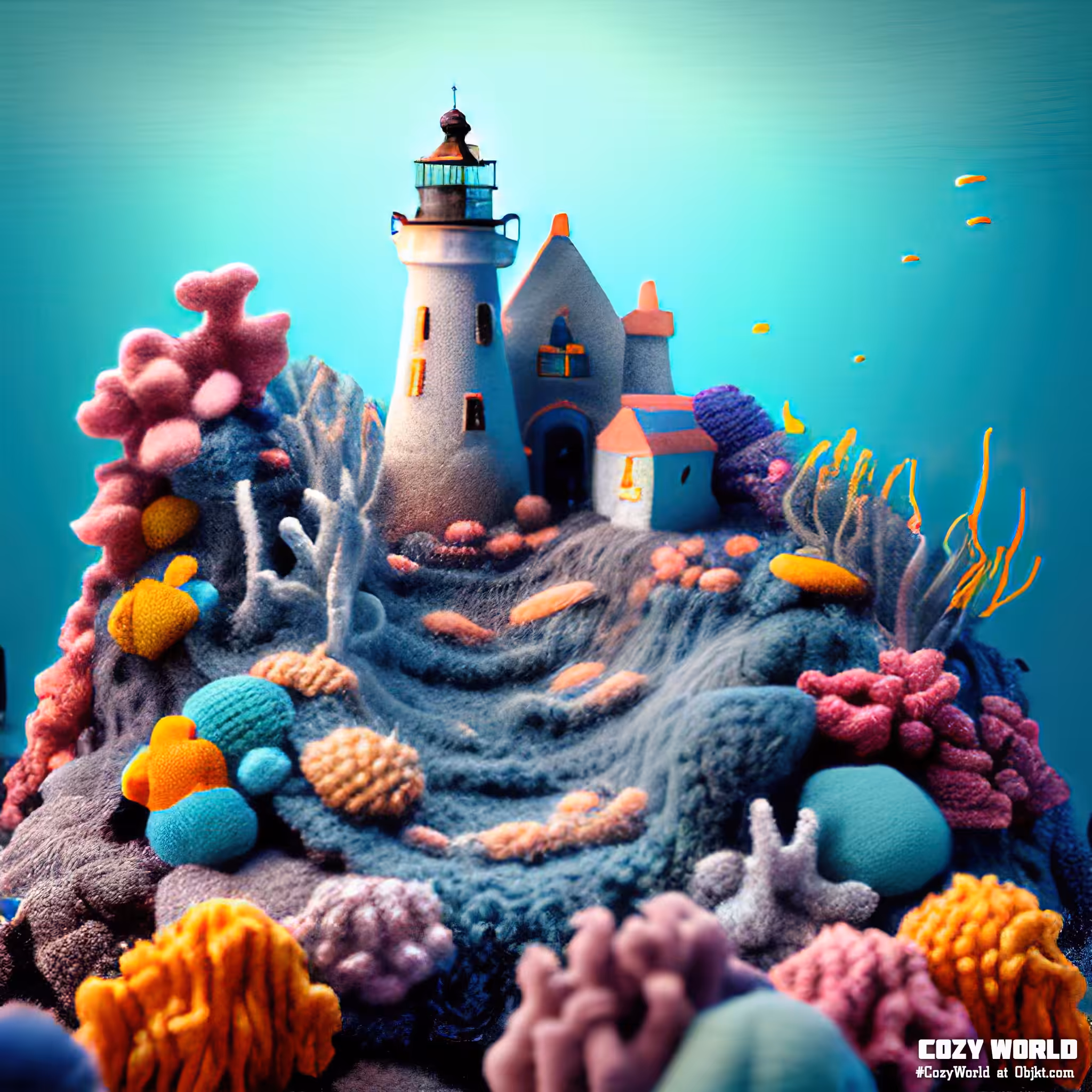 Underwater lighthouse