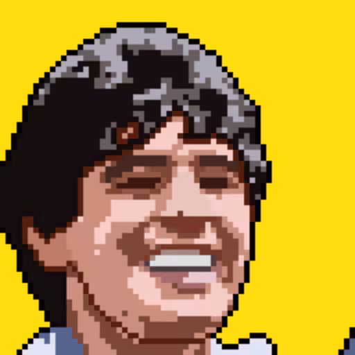 PopMask #257 - Crypto Diego Maradona 1