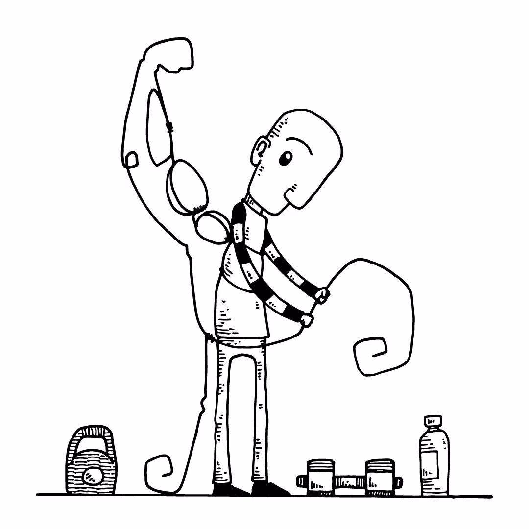 Imaginary strength