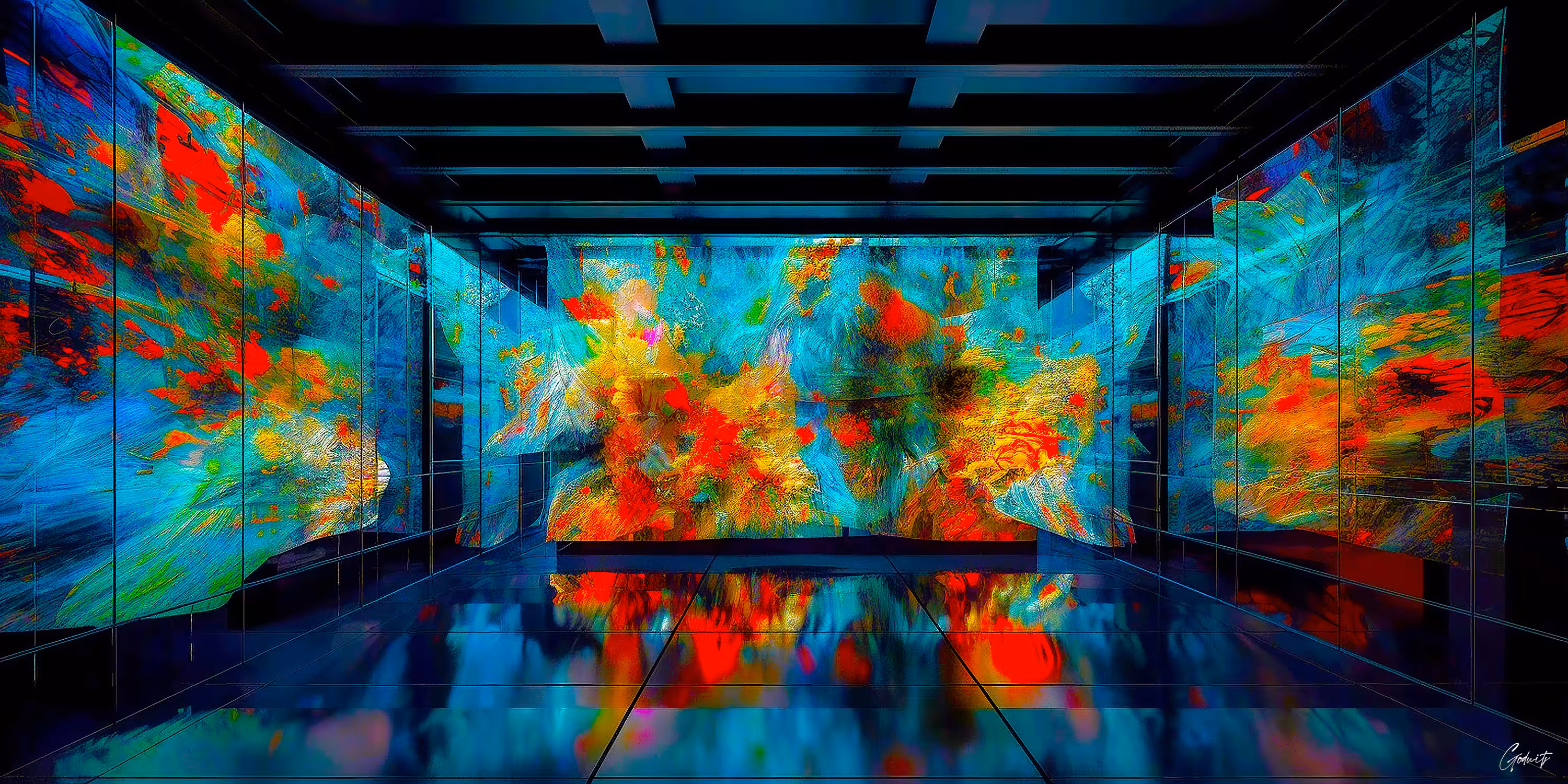 AI Art Installation Room #1