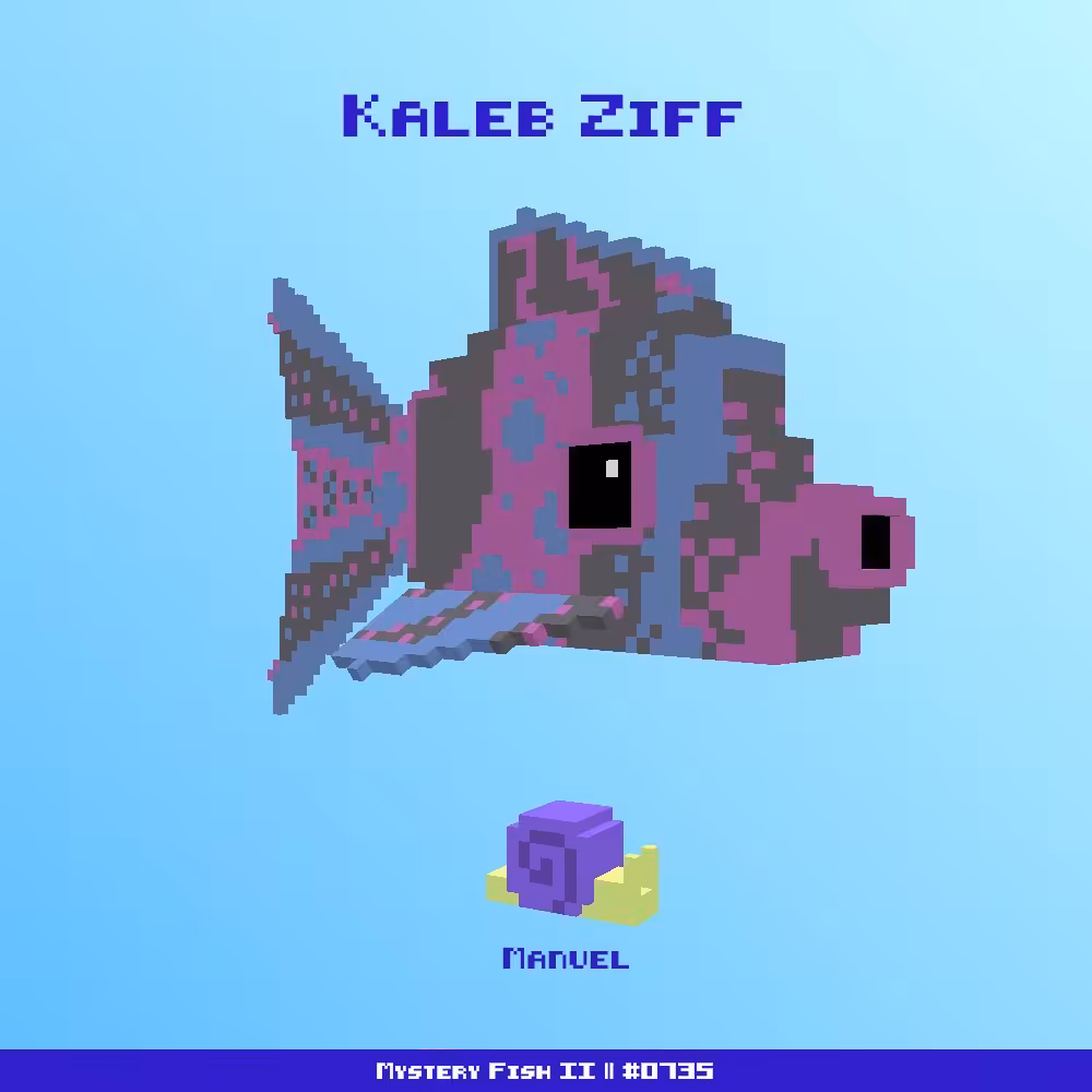 Kaleb Ziff :: Mystery Fish 0735/1000 
