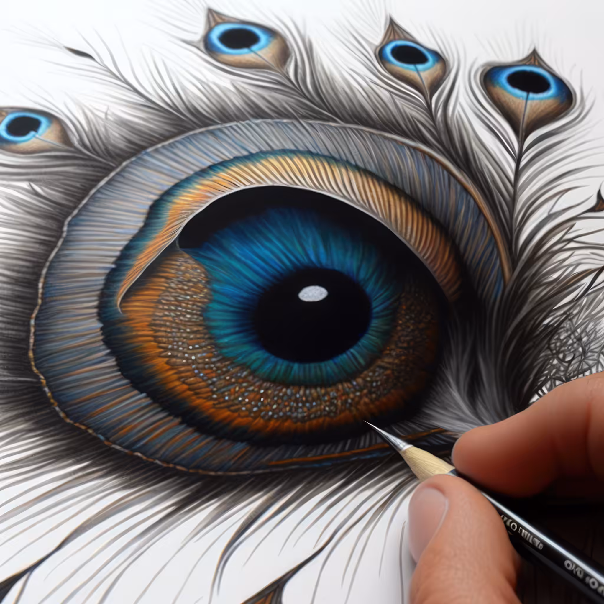 The Illusion of Reality: From Peacock Feather to Eye