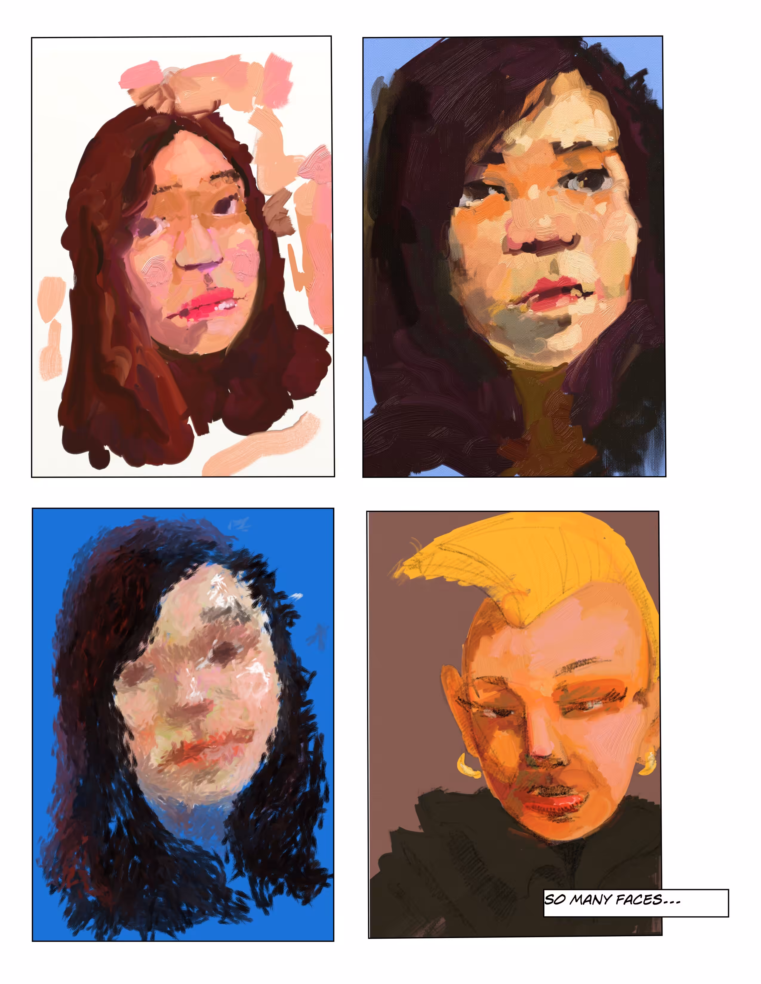 So Many Faces
