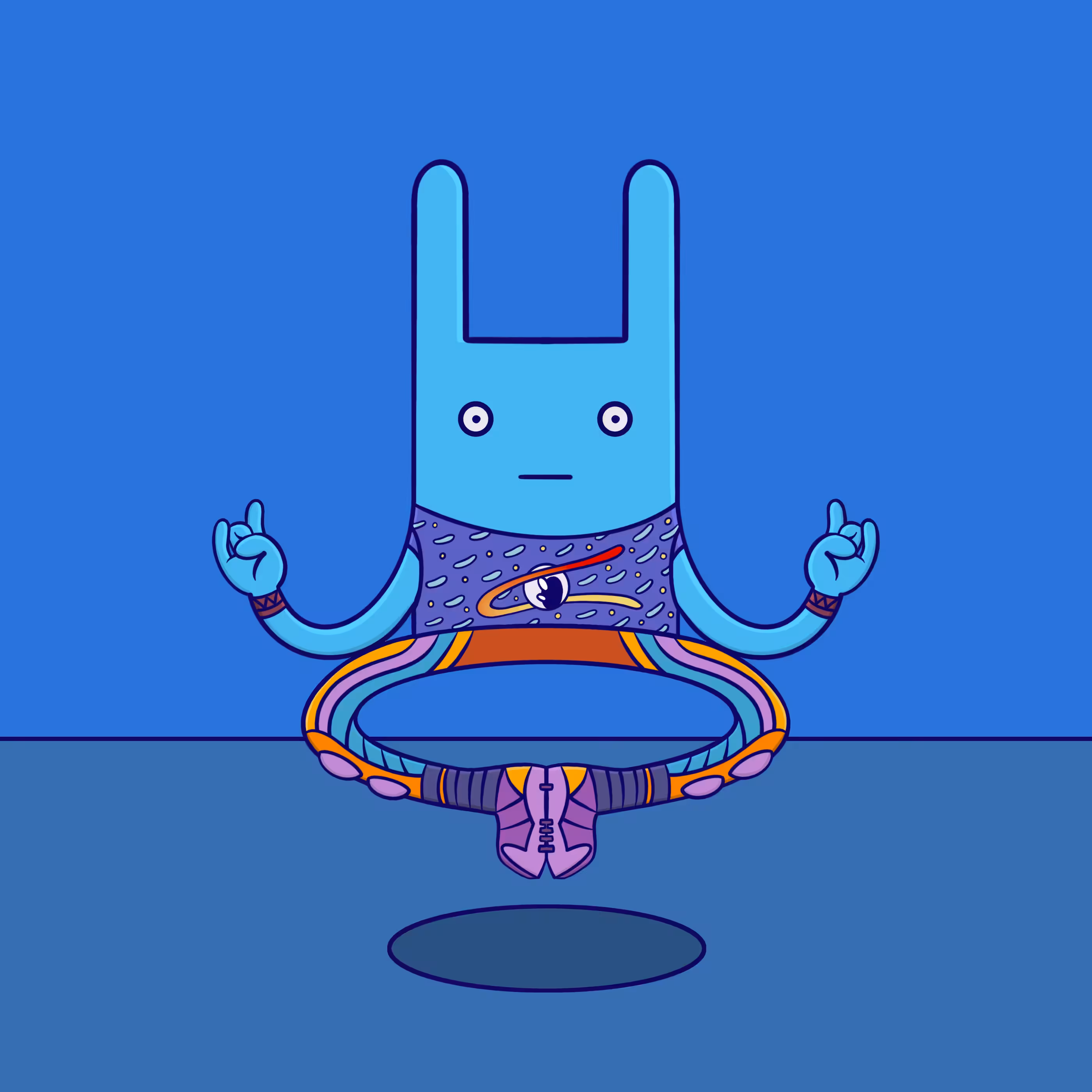Meditation Rabbit #98