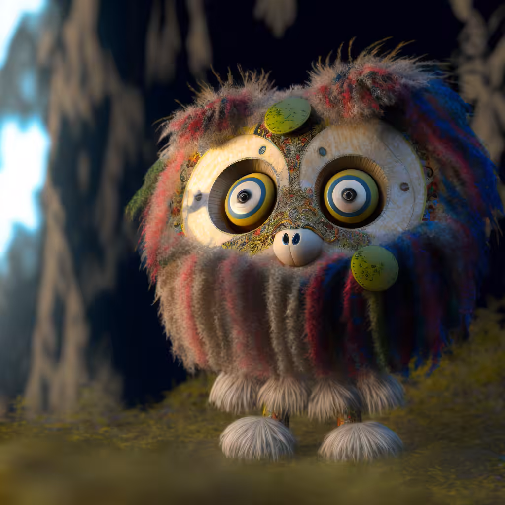 A lost little fluffy one