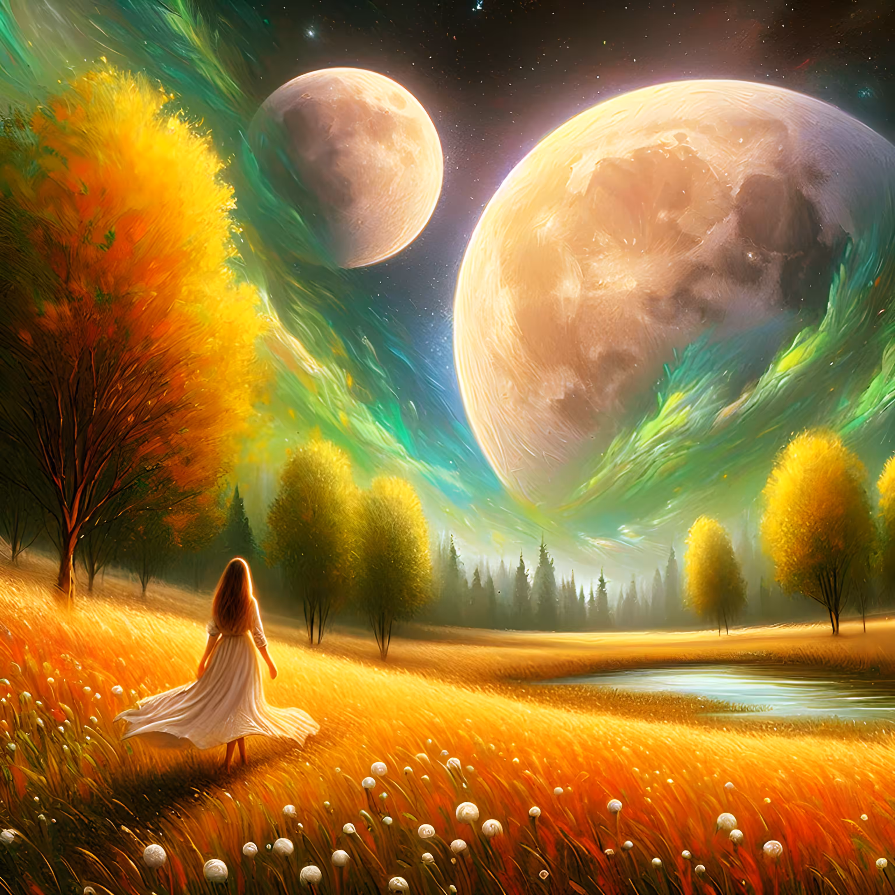 Creative Vault: Whispers in the Moonlight Meadow