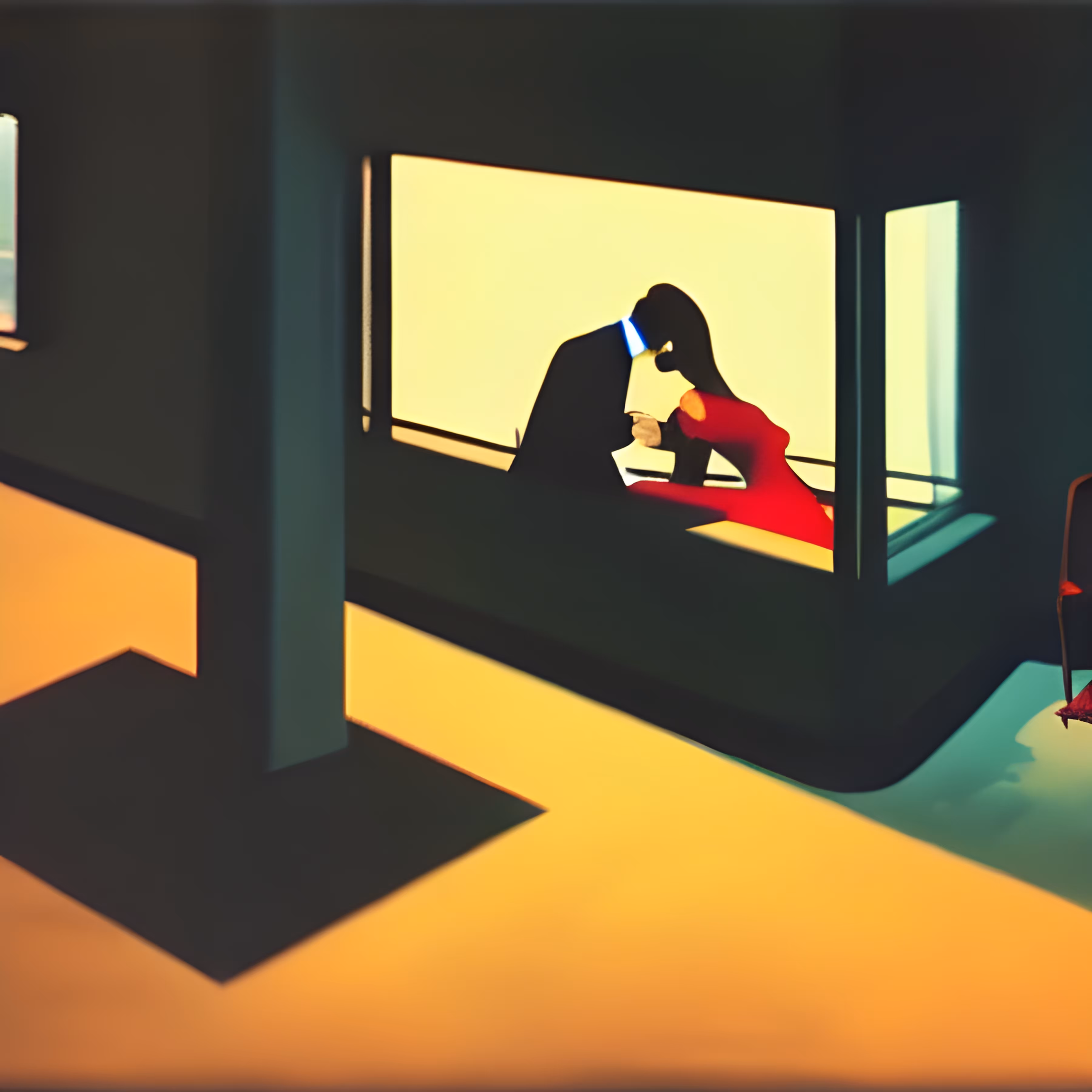 In The Corner During the Night