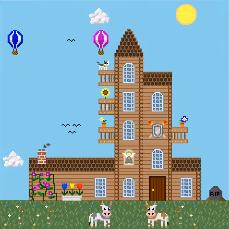 2D Mansion #697