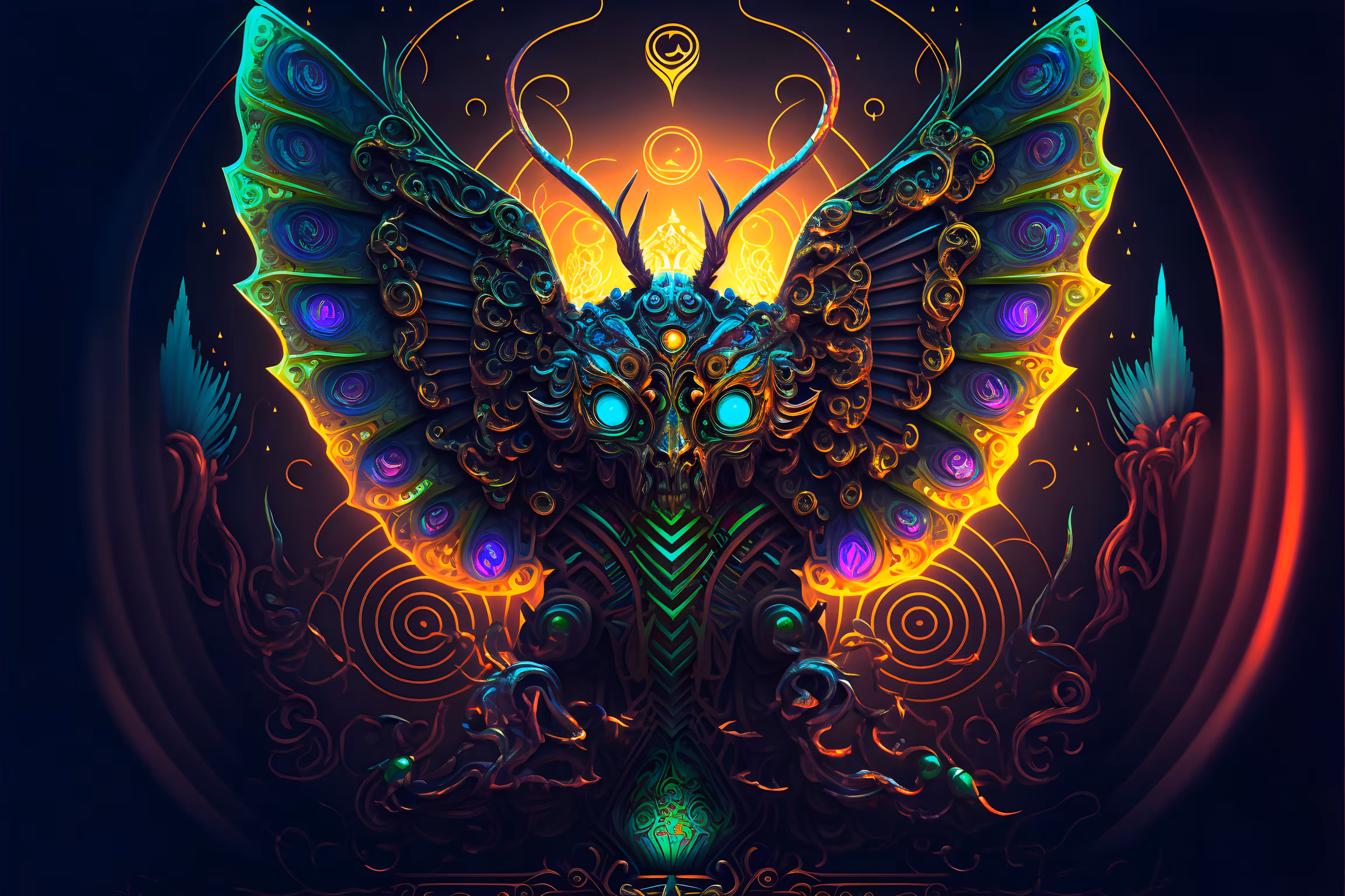 Abstract Moth 1