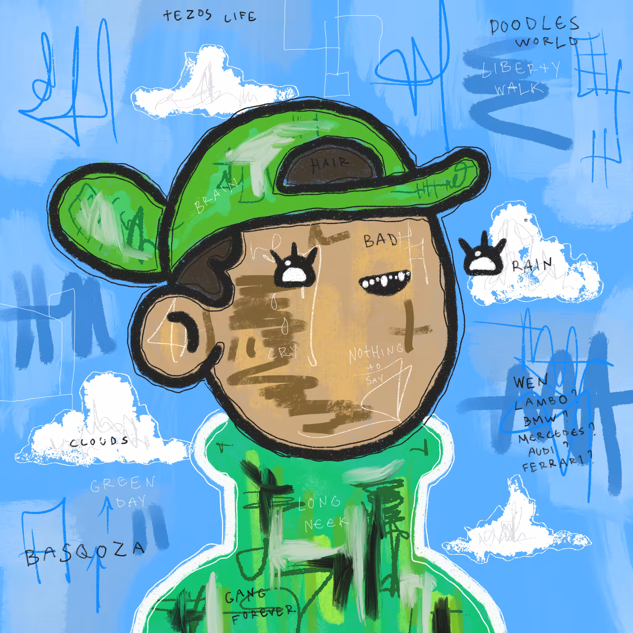 Doodlesquiat #22