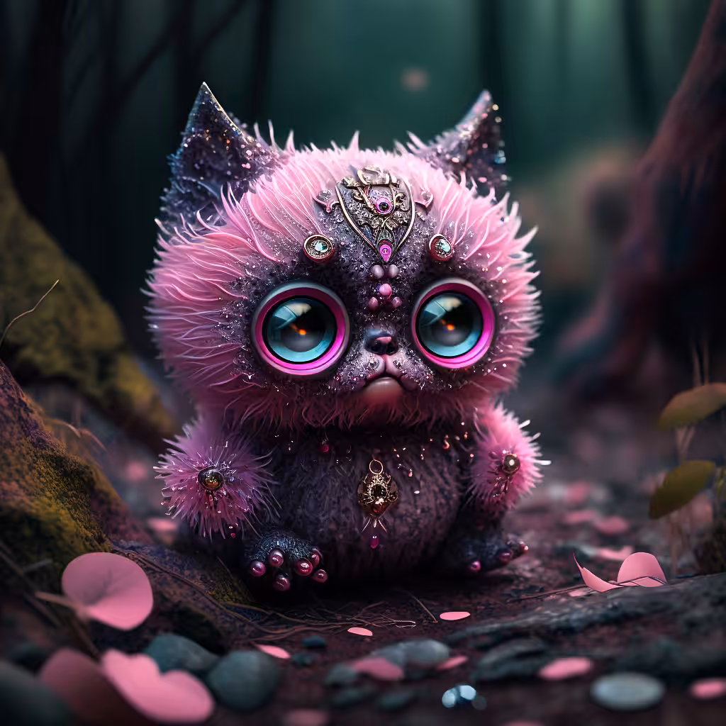 Adorned monster #07
