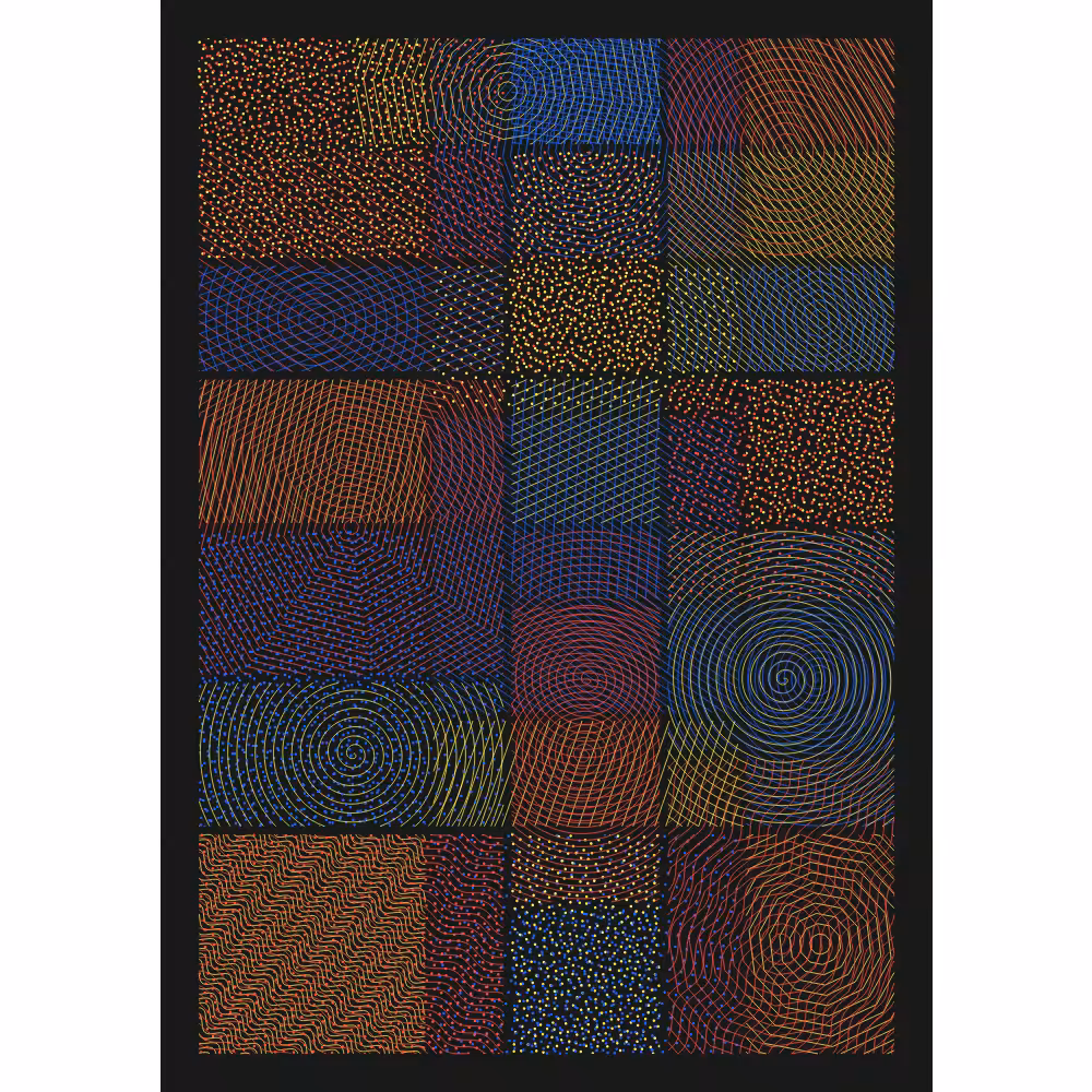 Pattern Grid Chaos  #58