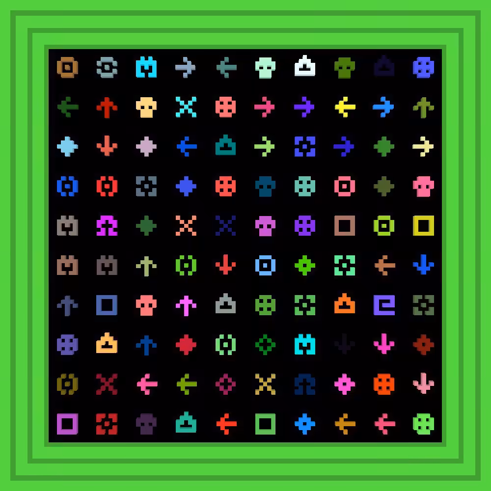 tezospirates :: Procedural Symbols #123/1000