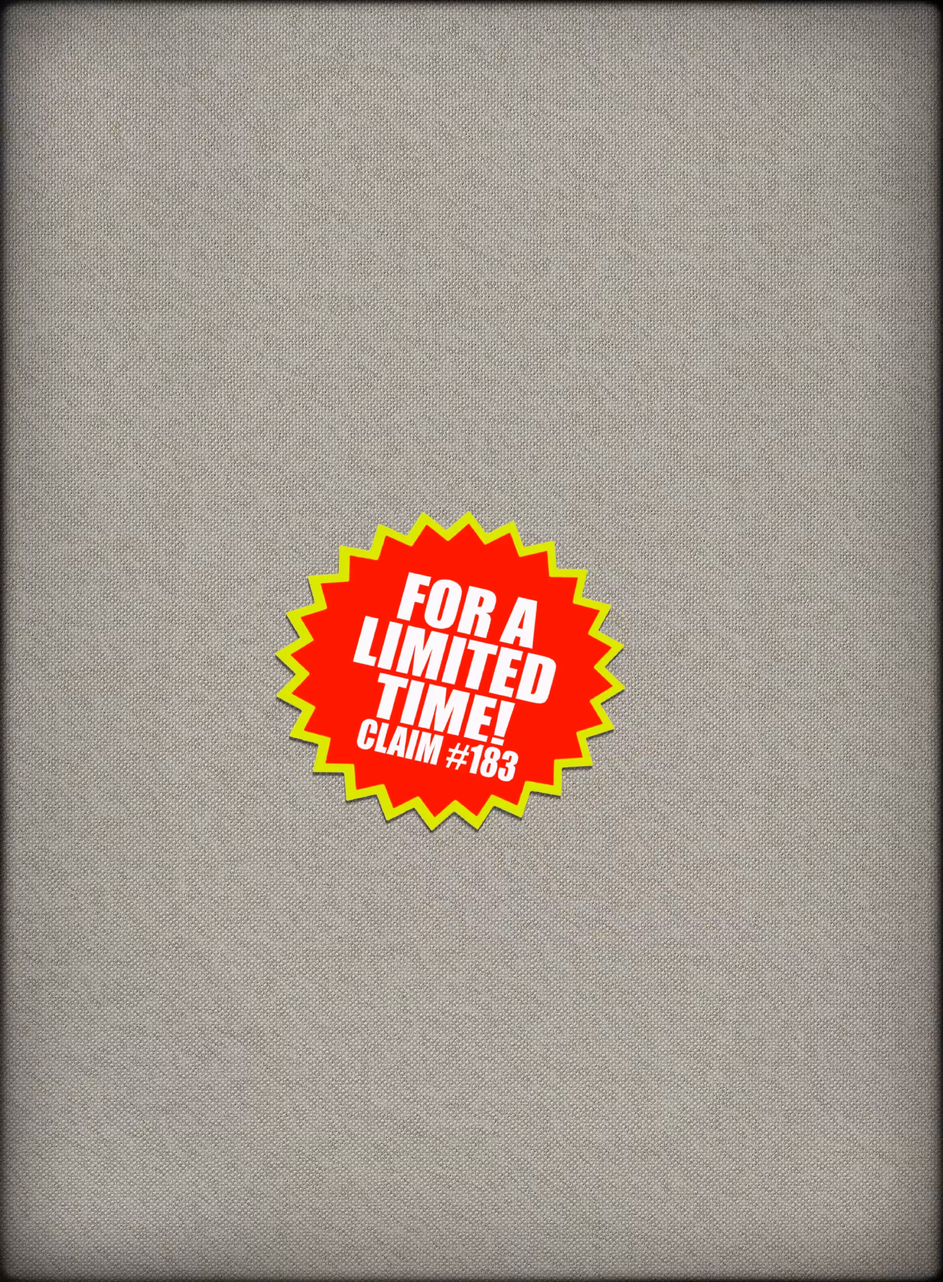 For a Limited Time: FALT Claim 183