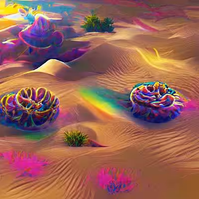 Psychedelic Desert
