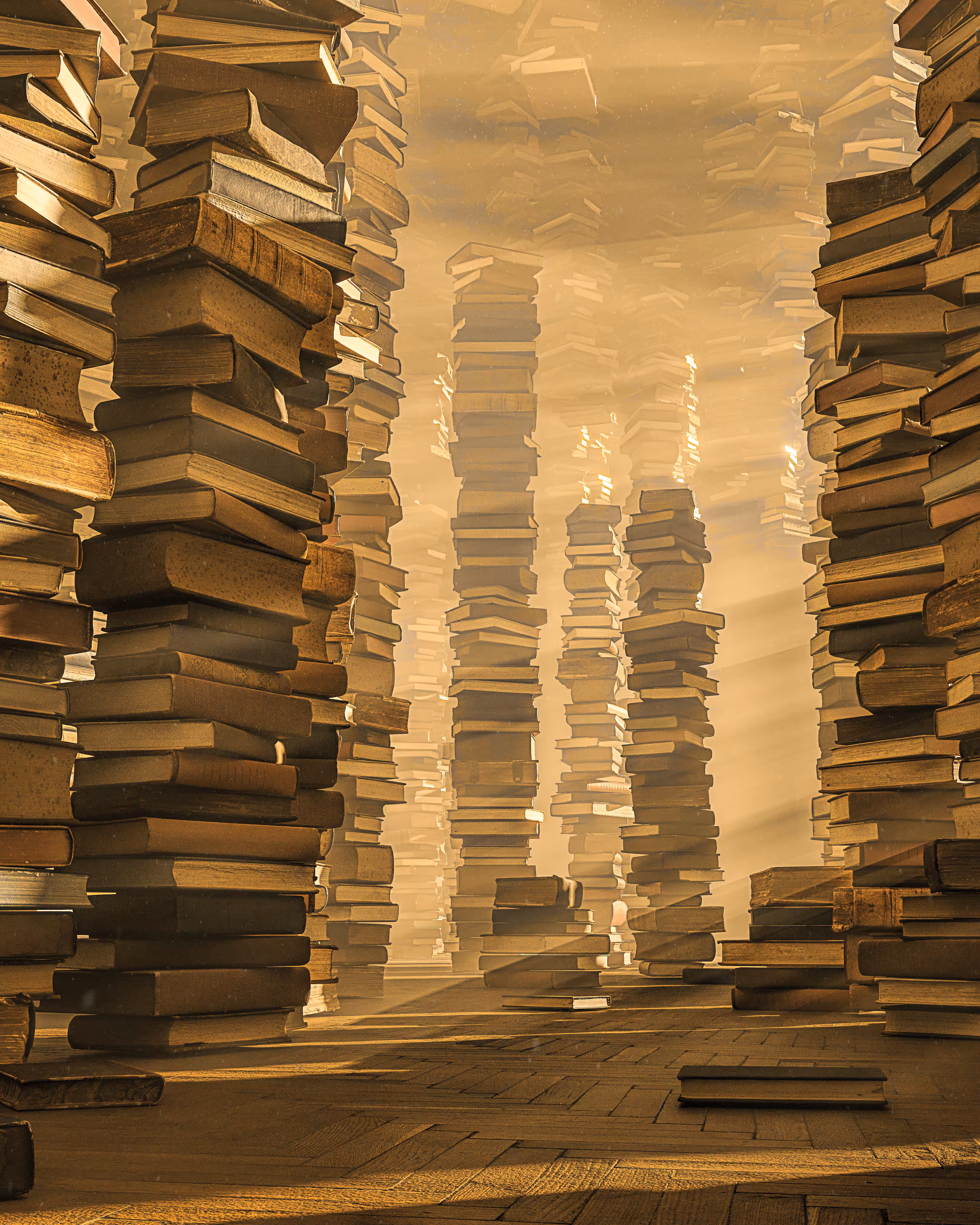 SalvoIn3D Daily Renders: INFINITE KNOWLEDGE-Day #418