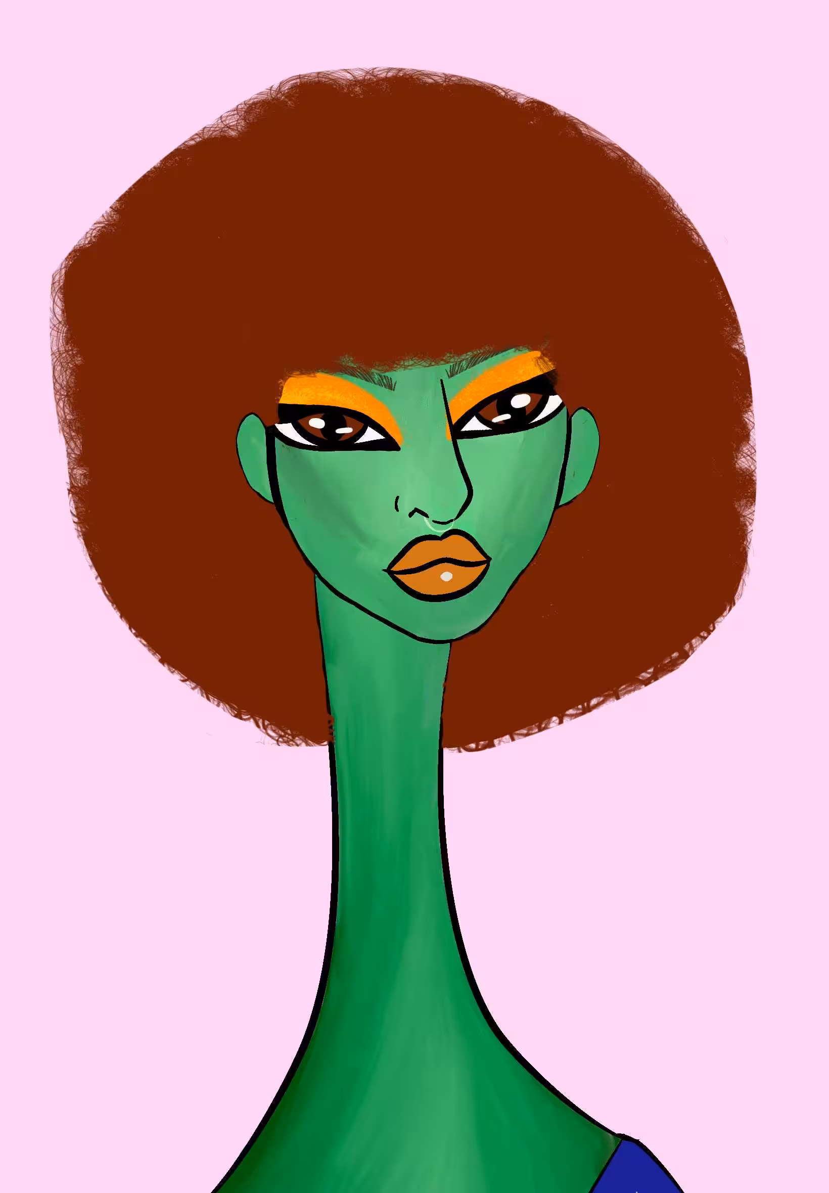 Long Neckie Ladies: Long Neckie Lady #763
