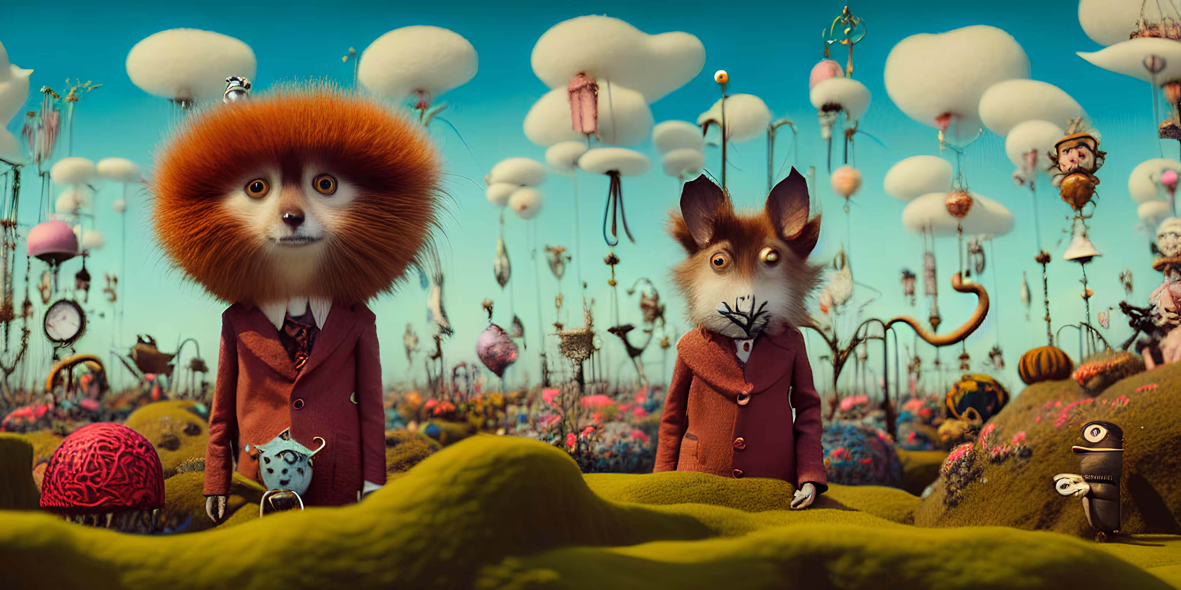 Bramble Muddyshore and his younger brother, Flint Appleray, scavenge for supper in the mountainous Fields of Roasted Marshmallow