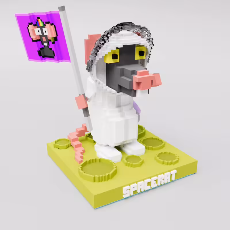 Rodeo posts: Punk Rat Next Generation 025 Spacerat