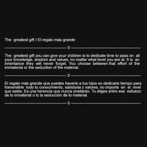 The  greatest gift /...
