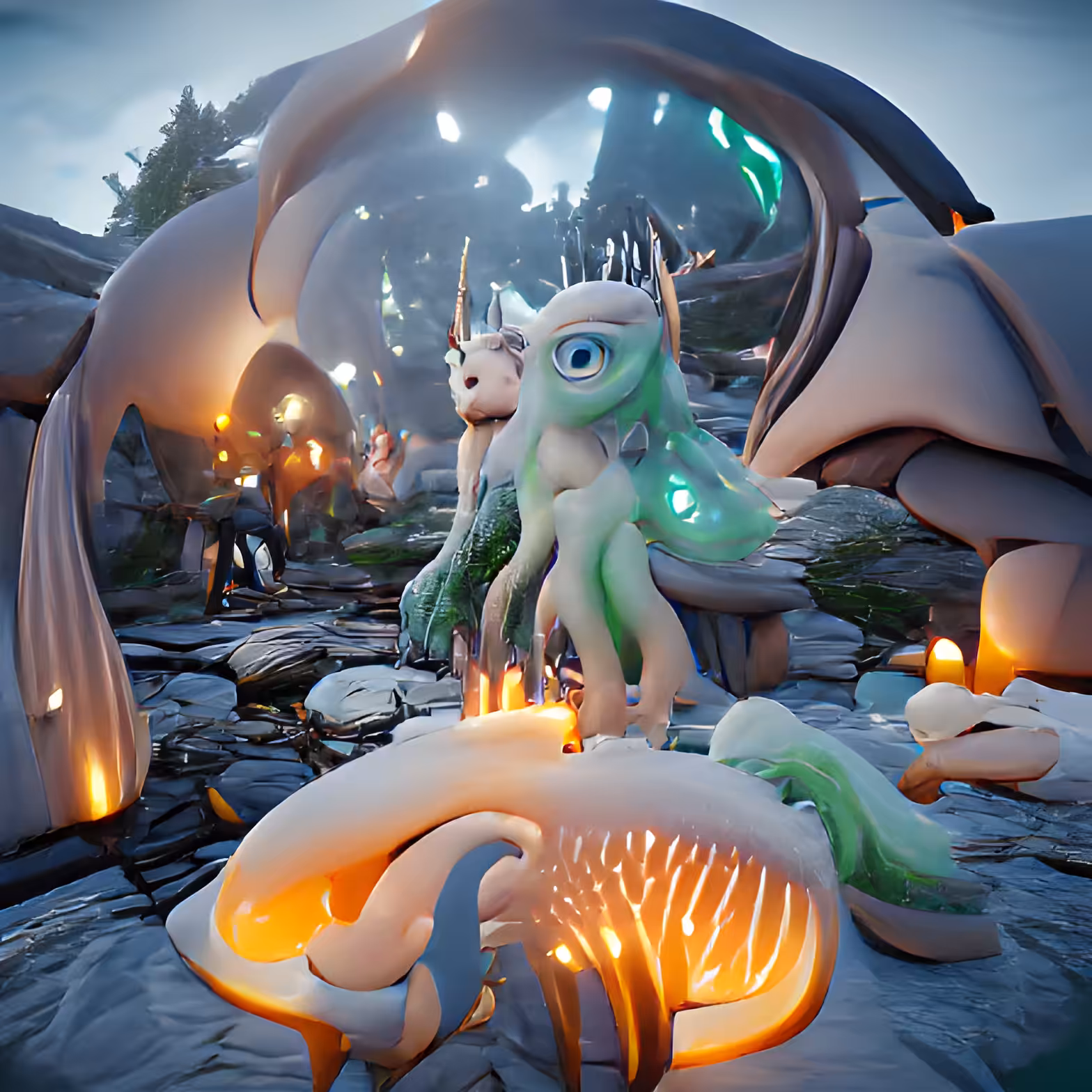 Bright Creatures Circle