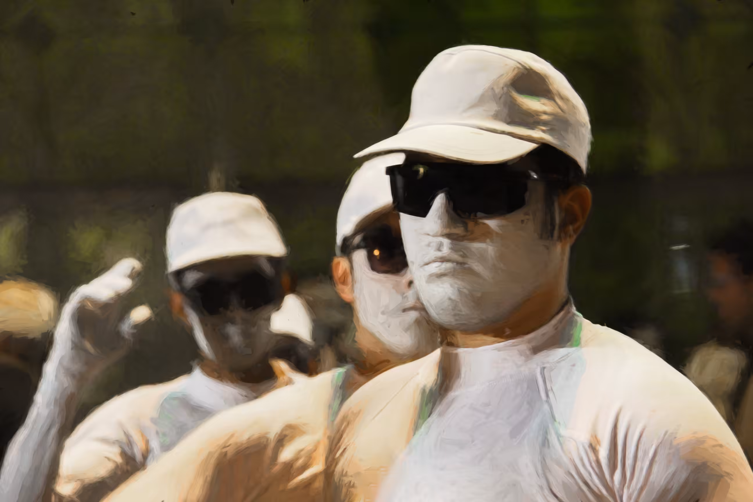 PeoplE: Living Statues