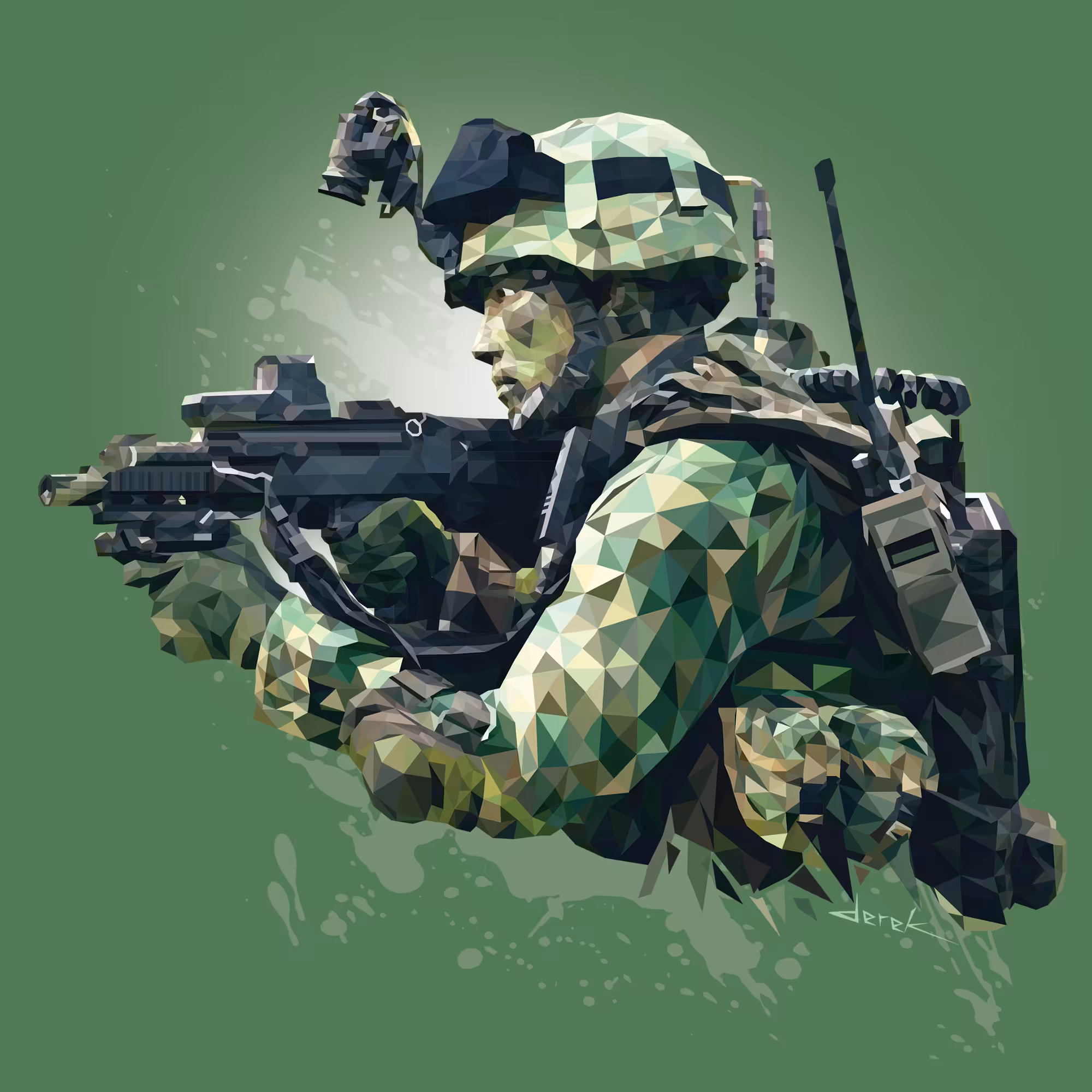 SAF Soldier