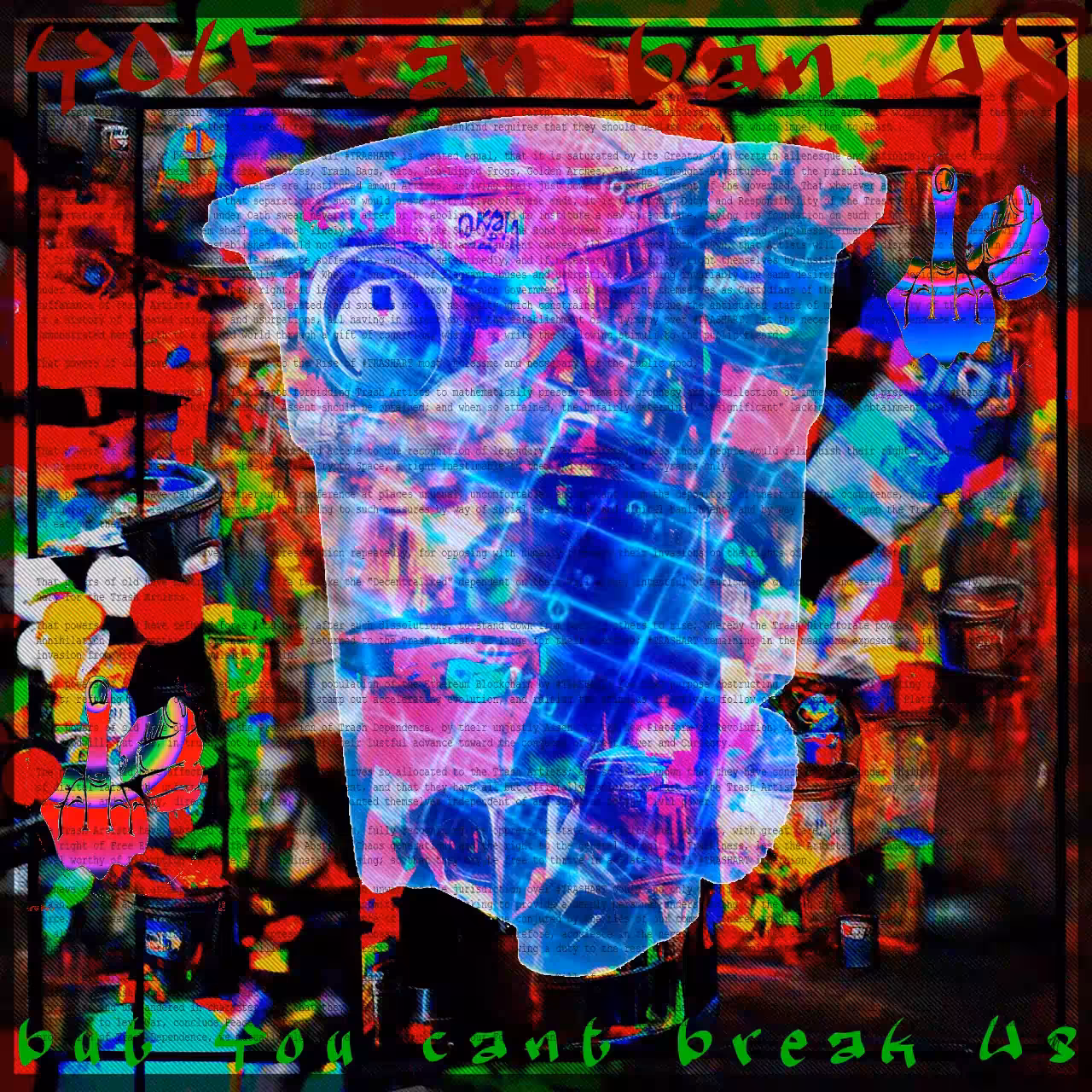 CyberTrash n Art: Ban US (the T073R W17CHuN7)