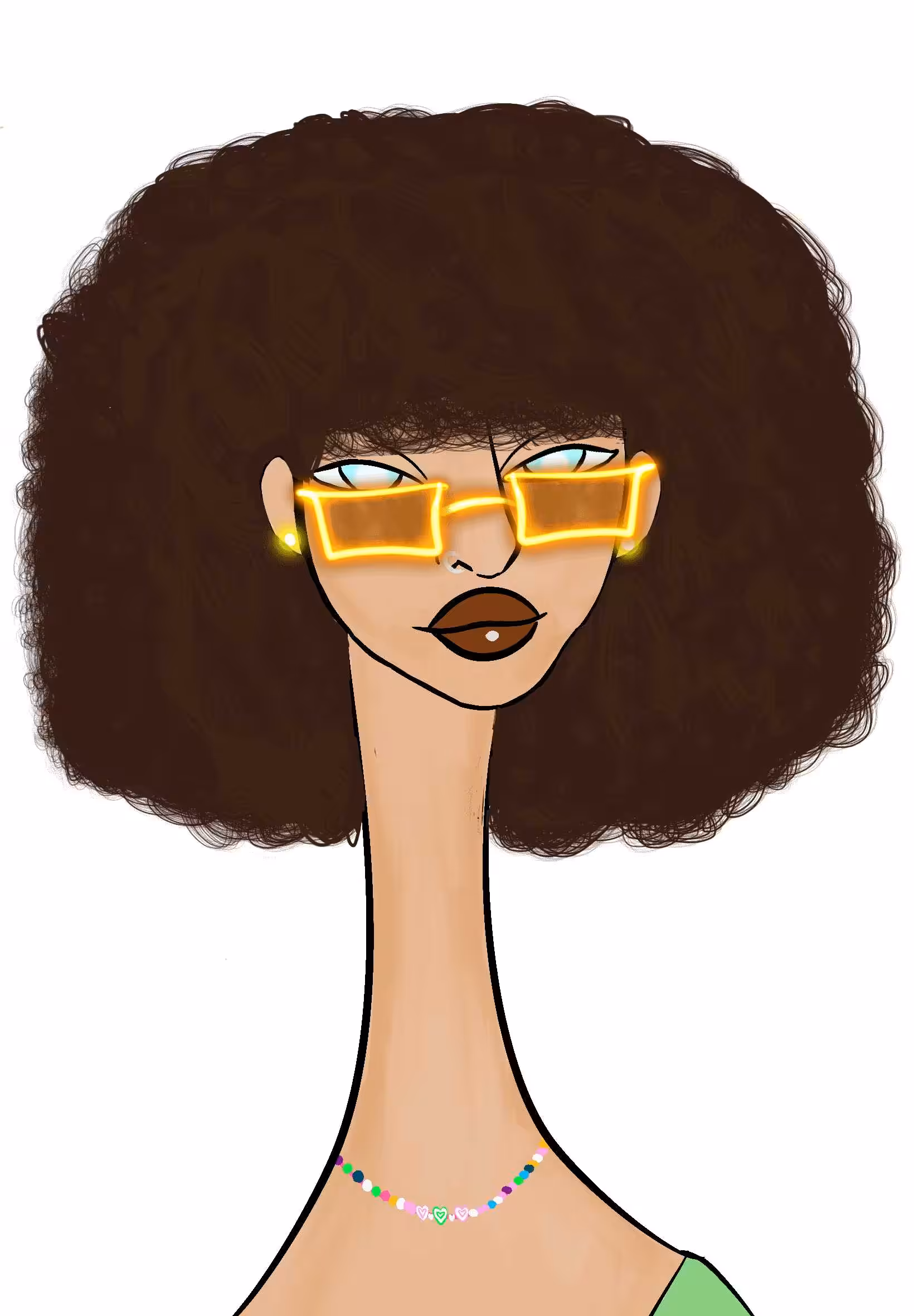 Long Neckie Ladies: Long Neckie Lady #782