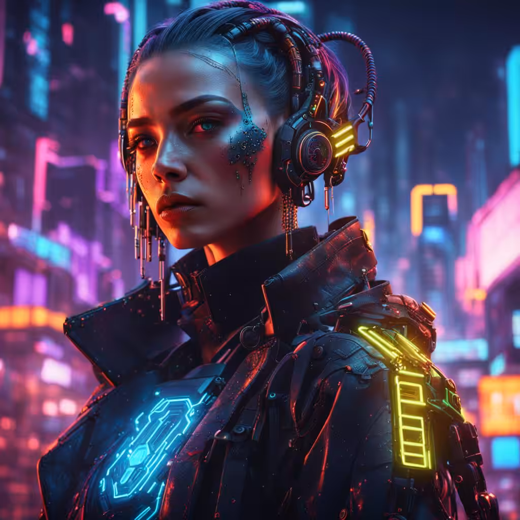 Cyberpunk Girl #019