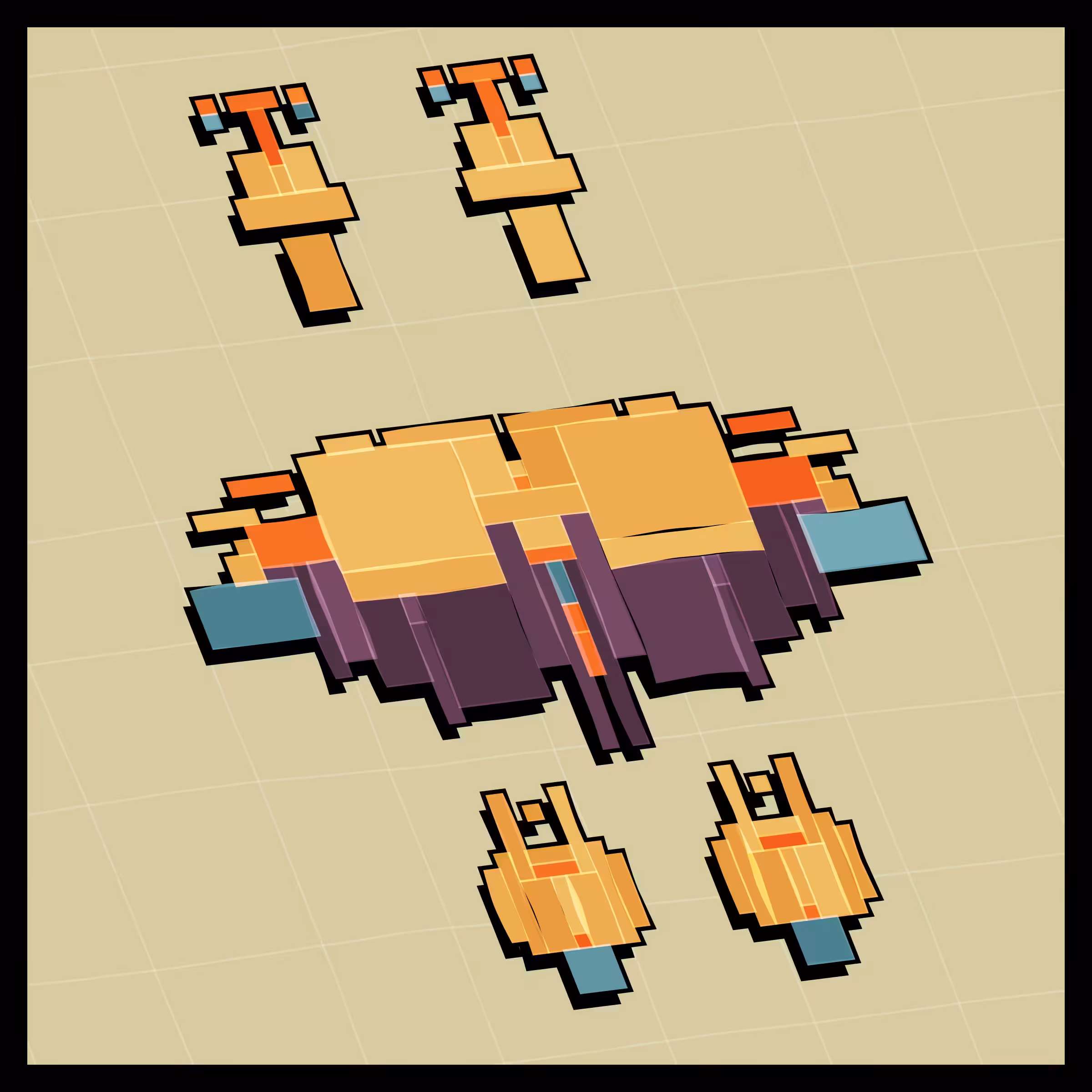 Paper Armada #1724