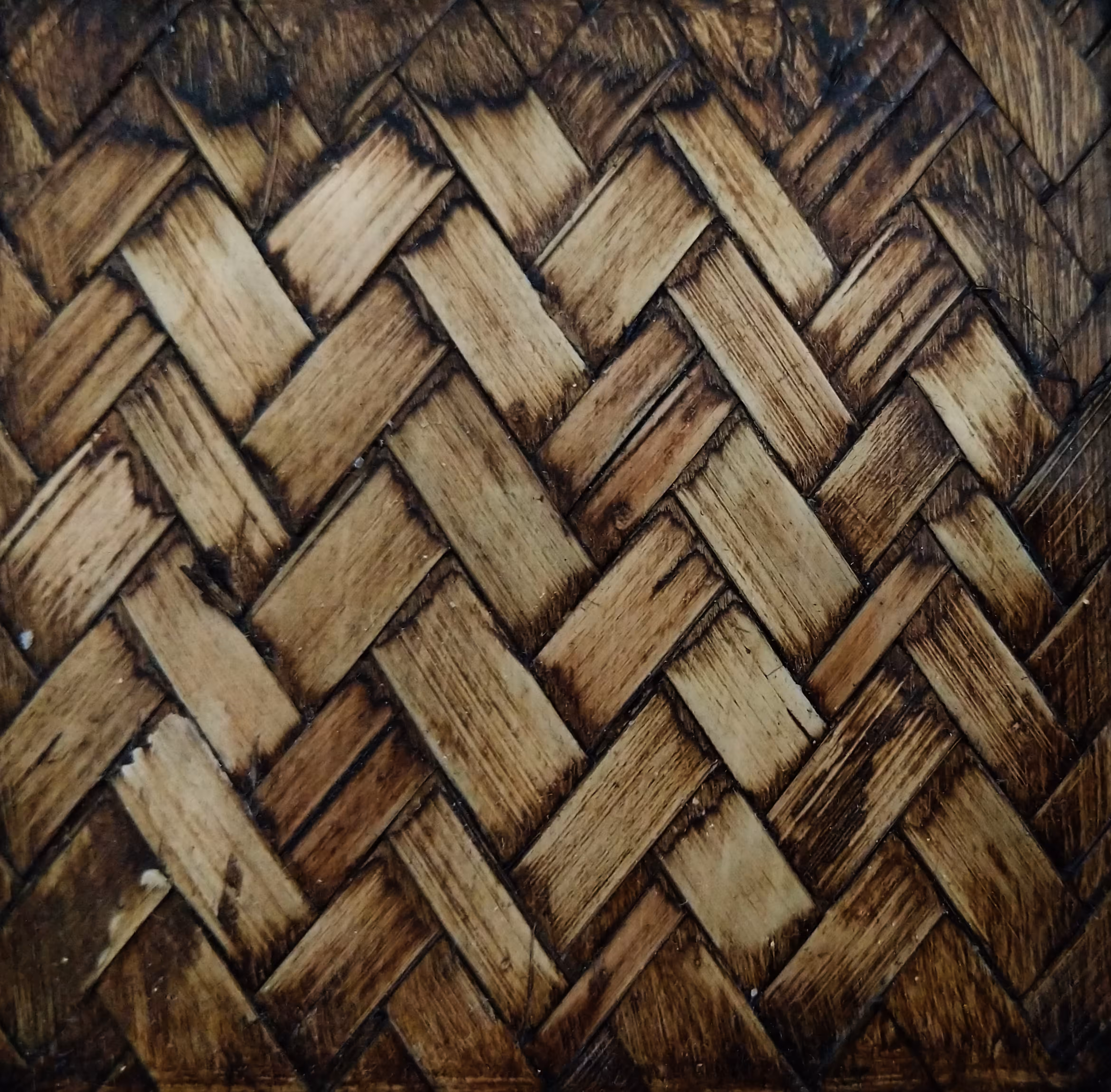 interwoven wood
