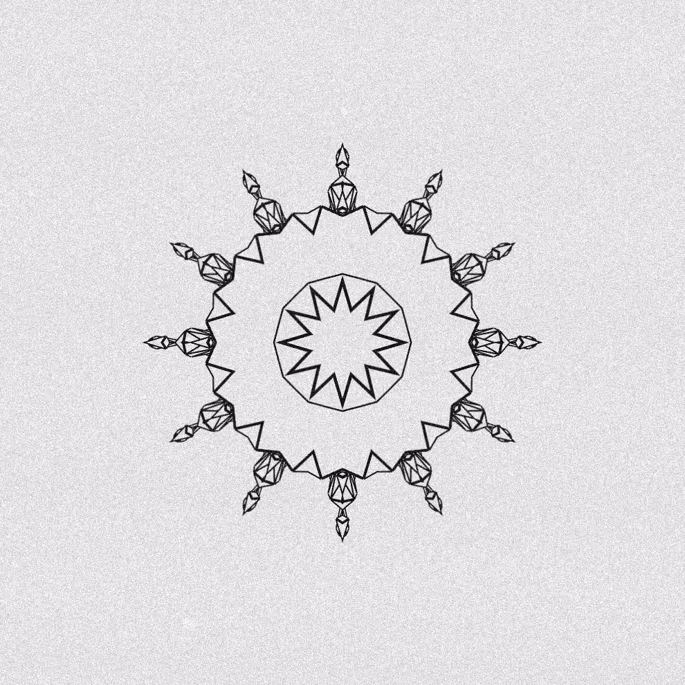 Monochrome Kaleido #153