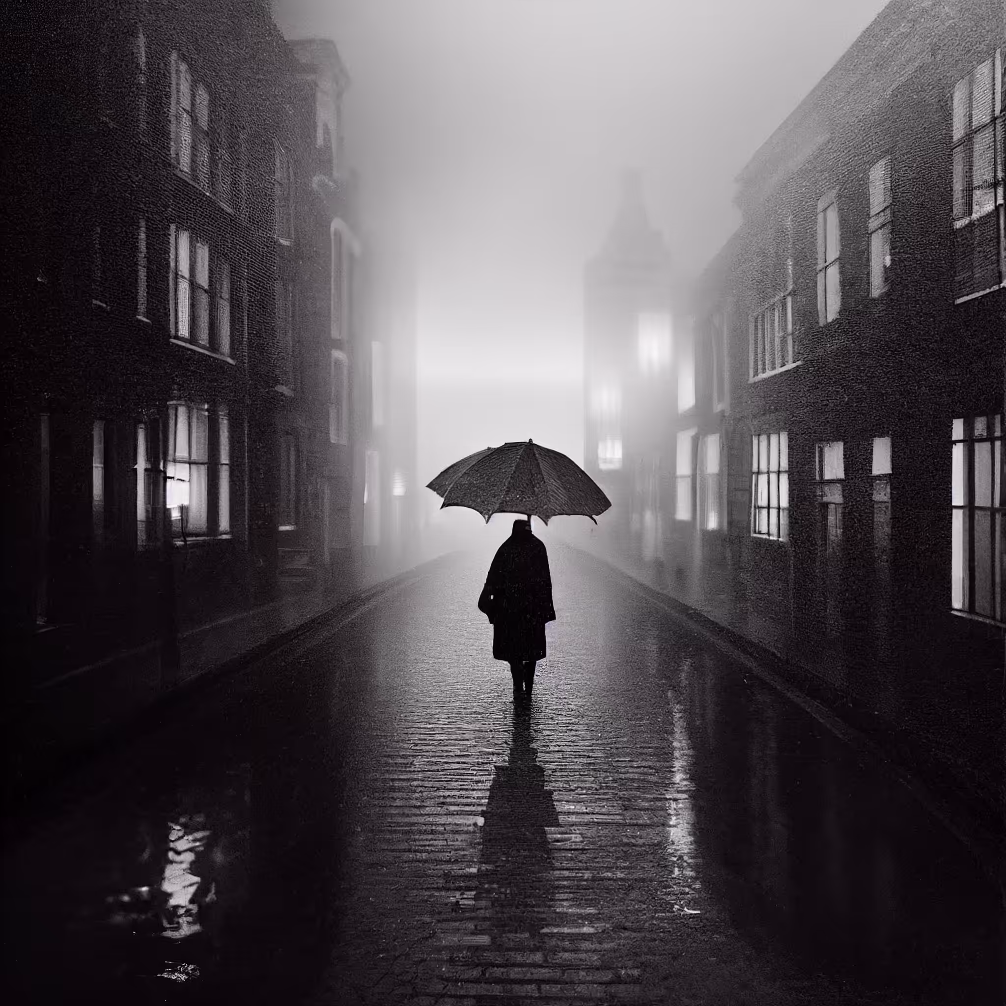  Rain-soaked streets