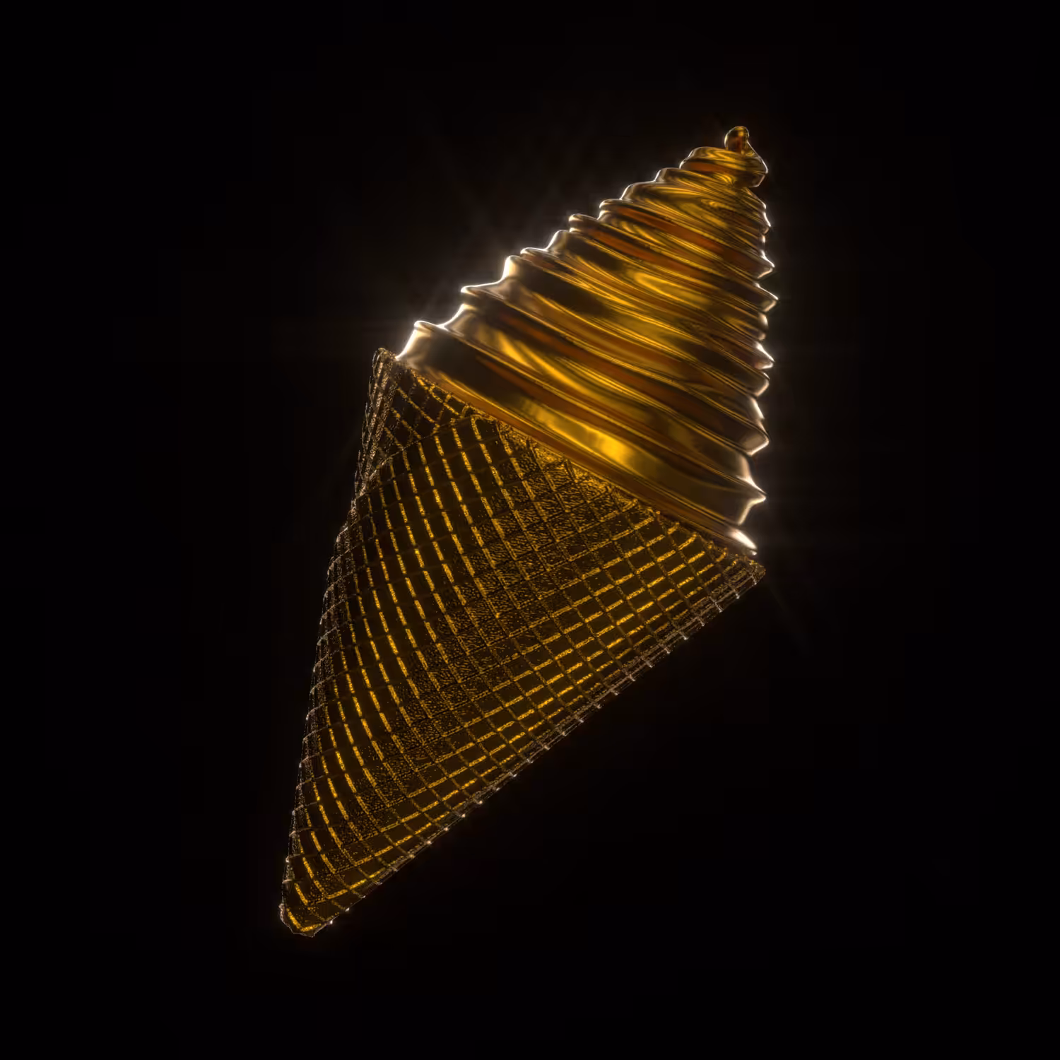 Golden Ice Cream - #01 DaF