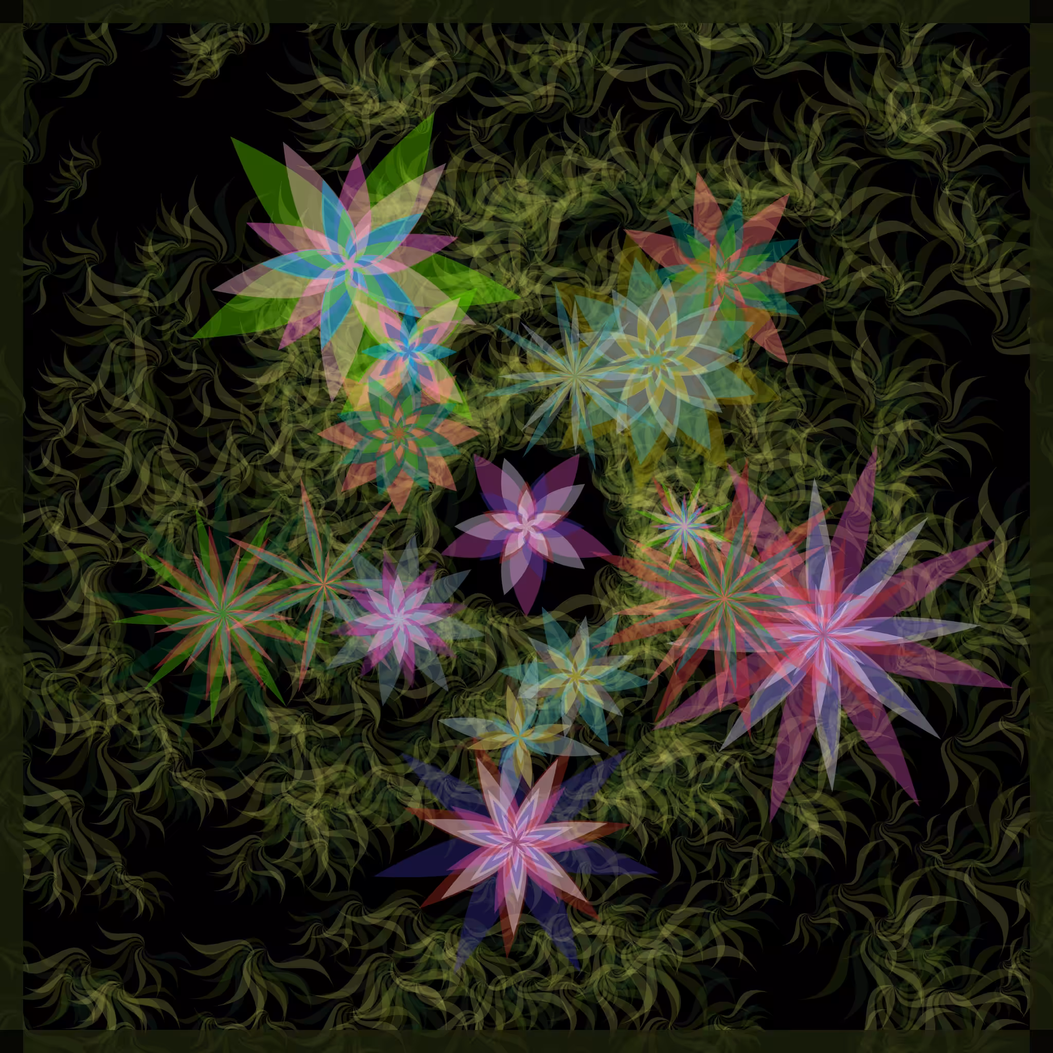 Bezier Garden #71